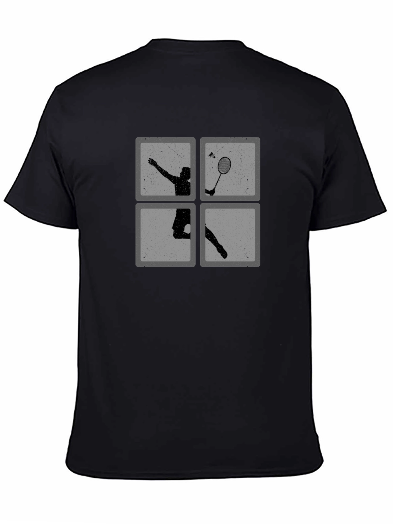 Badminton Player Graphic T-Shirt