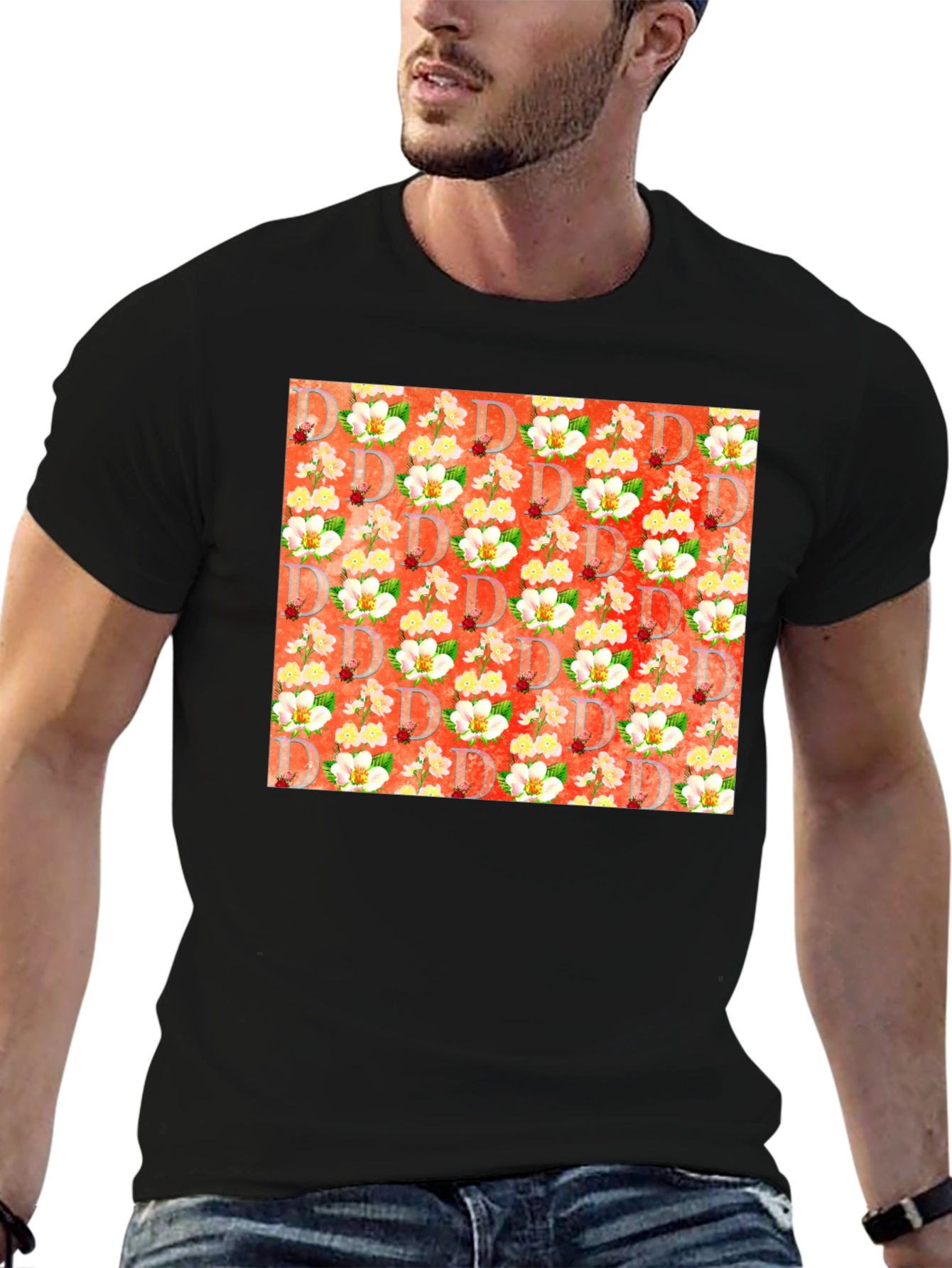 Floral Patterned T-Shirt
