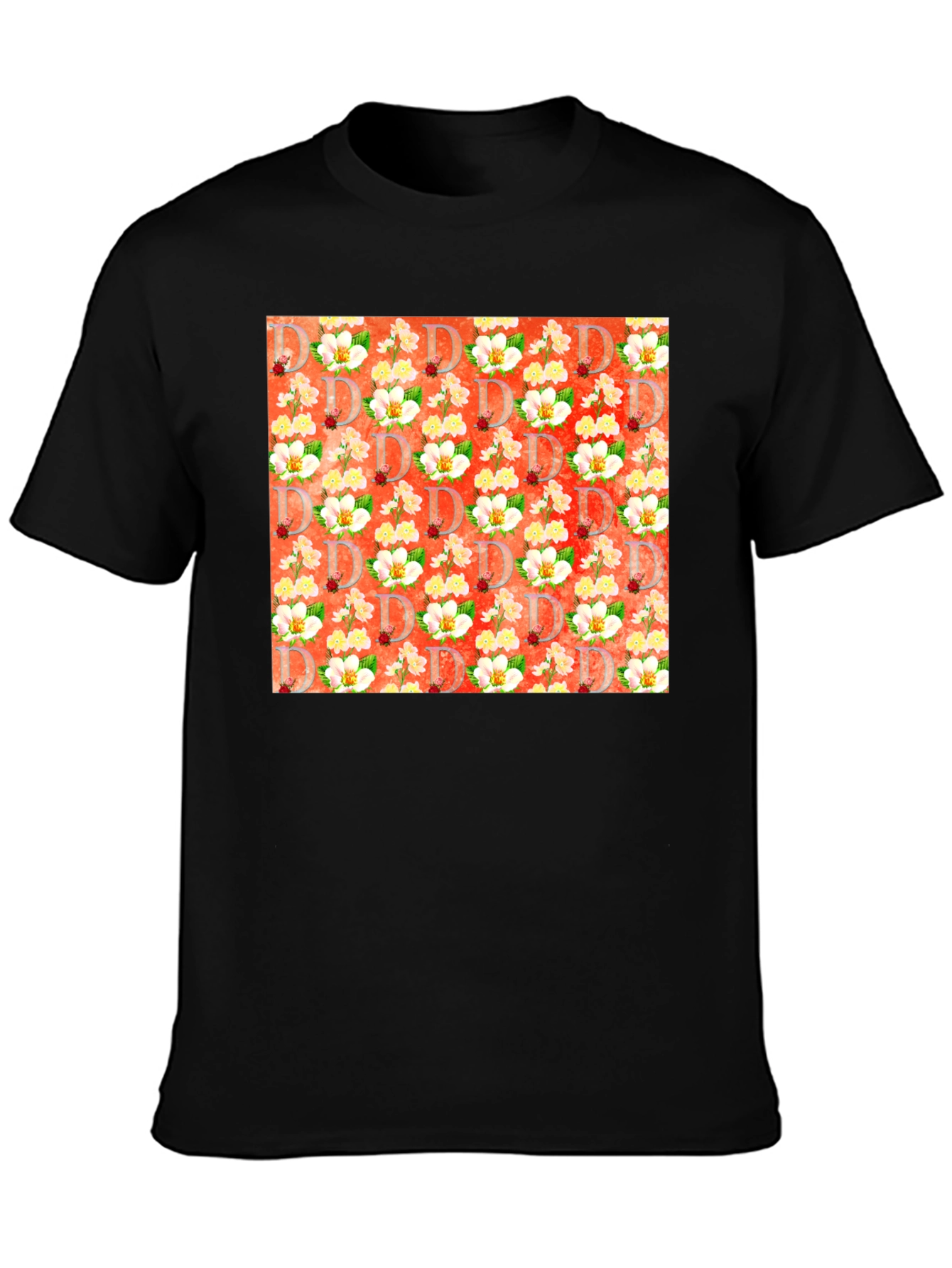 Floral Patterned T-Shirt