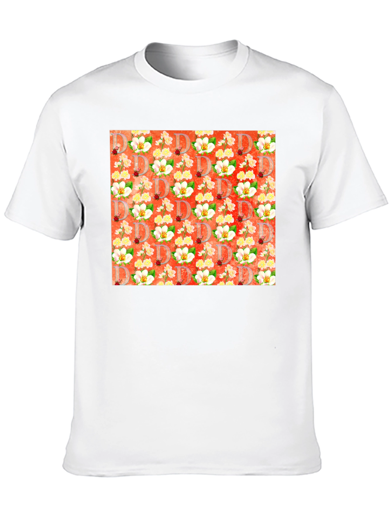 Floral Patterned T-Shirt