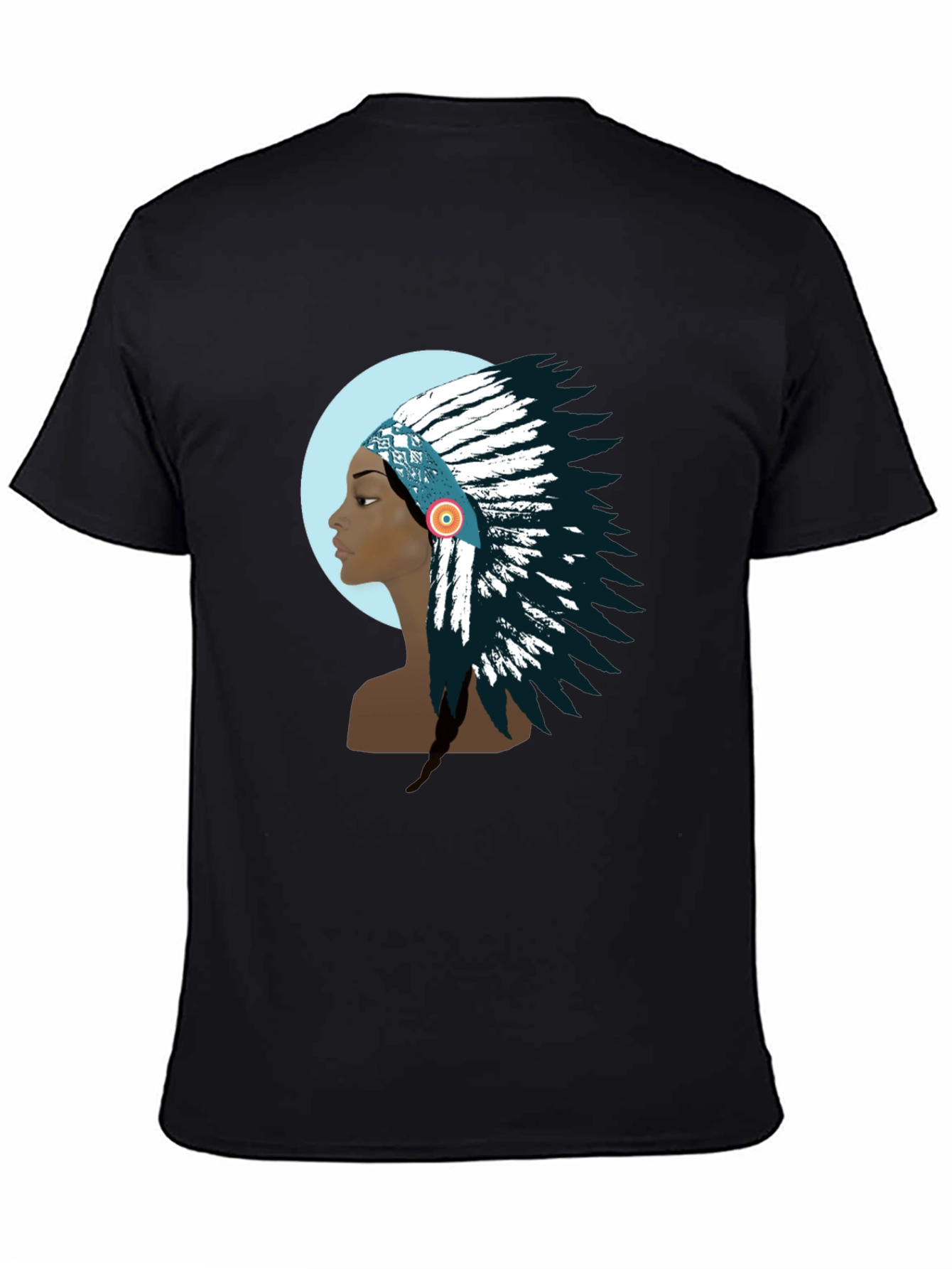 Native American Headdress T-Shirt - Unique Graphic Tee
