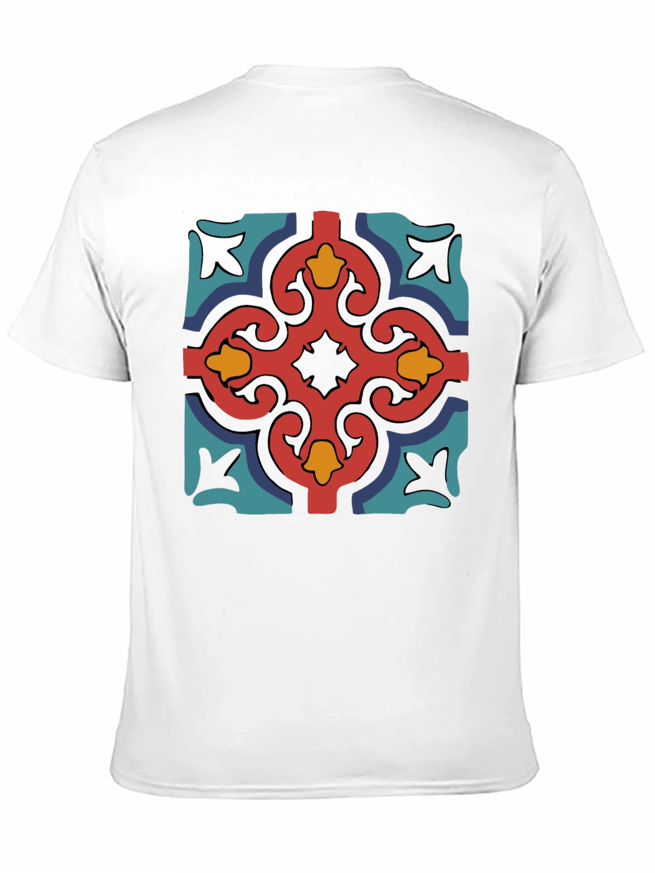 Geometric Pattern T-Shirt - Unique Design