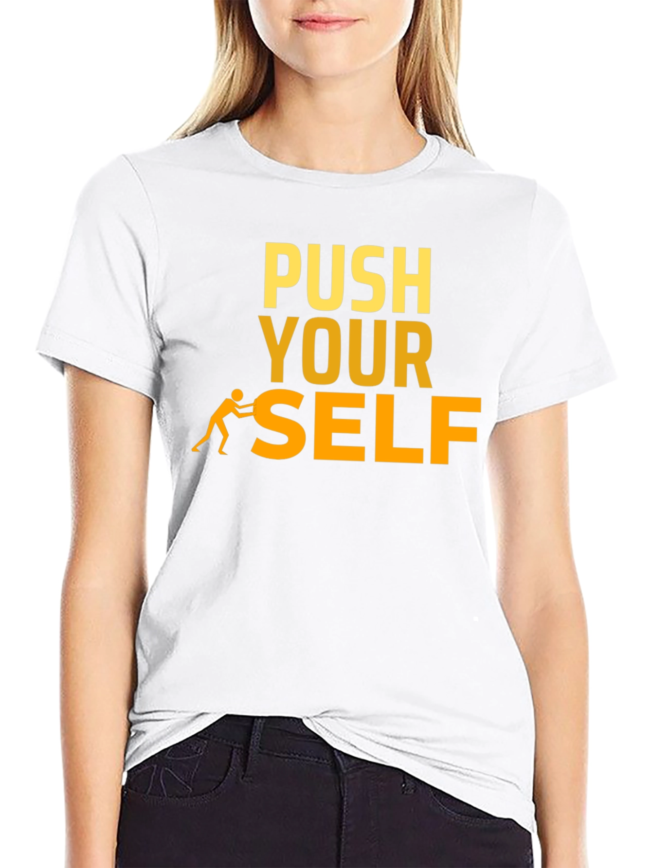 Push Yourself Motivational T-Shirt