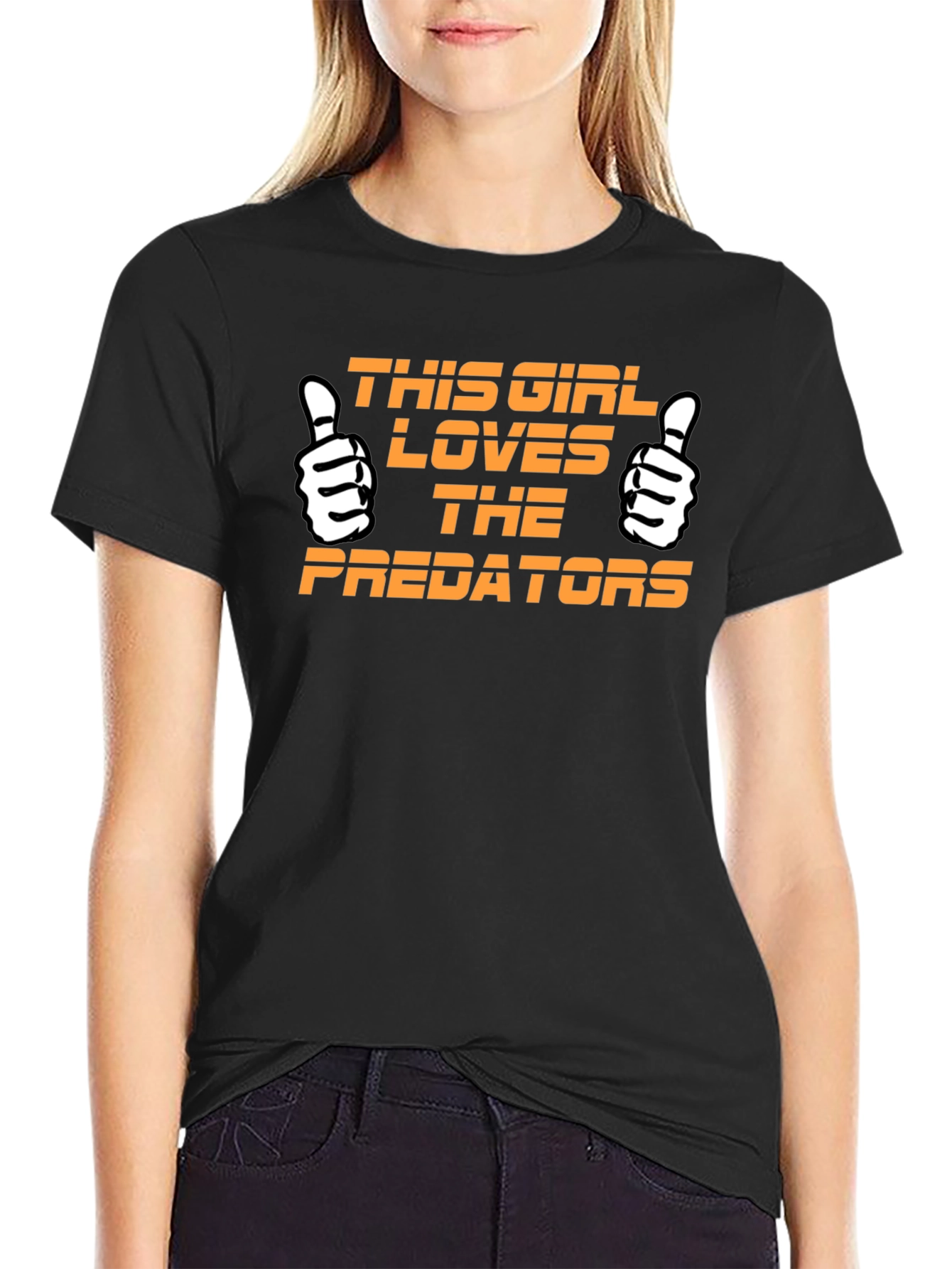 This Girl Loves The Predators T-Shirt