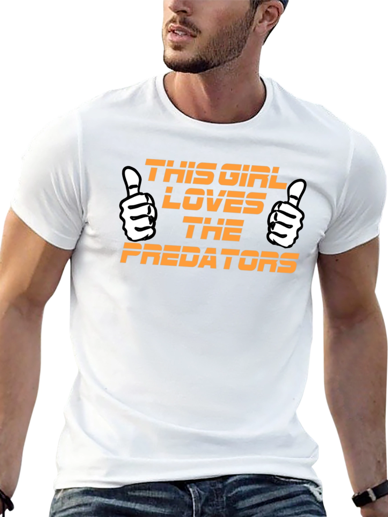 This Girl Loves The Predators T-Shirt