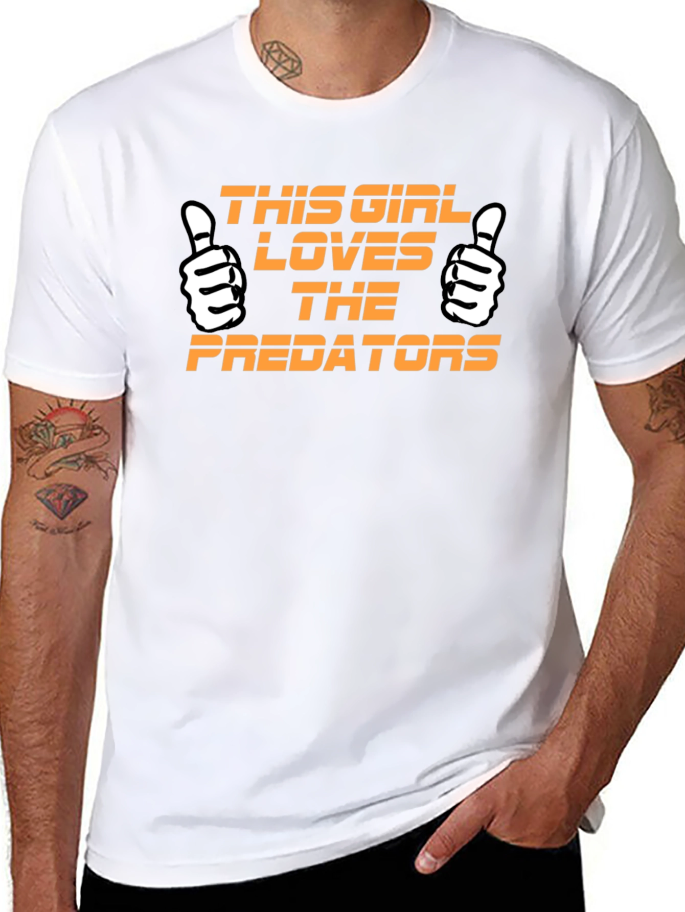 This Girl Loves The Predators T-Shirt