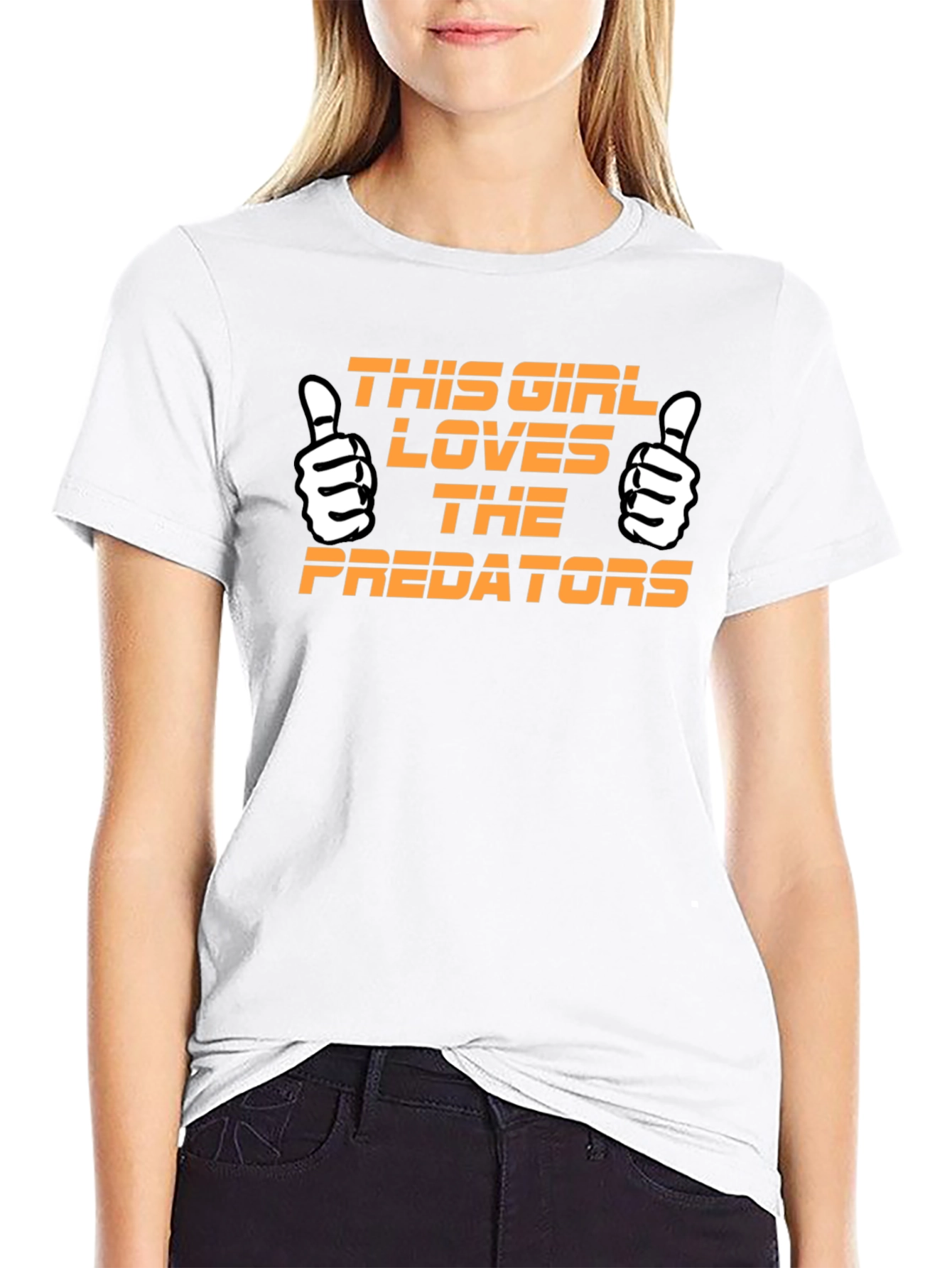 This Girl Loves The Predators T-Shirt