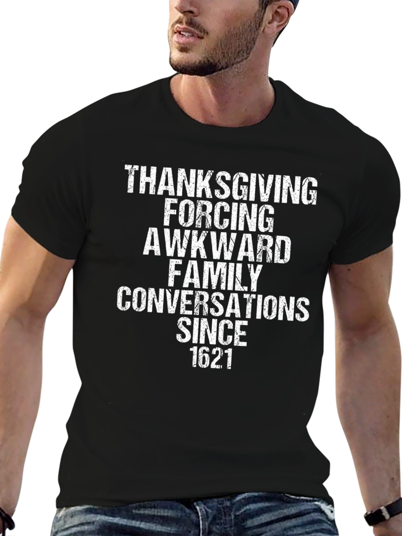 Thanksgiving Awkward Family Conversations T-Shirt