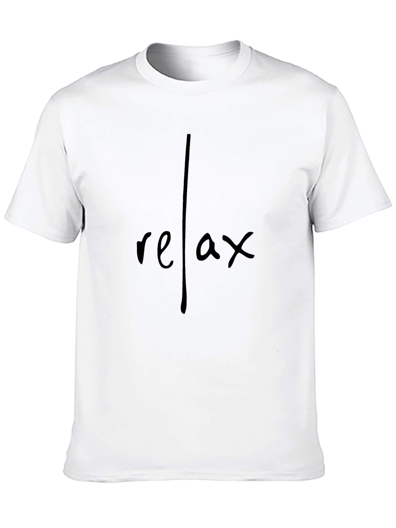 Relax Graphic Print T-Shirt - Casual Comfort