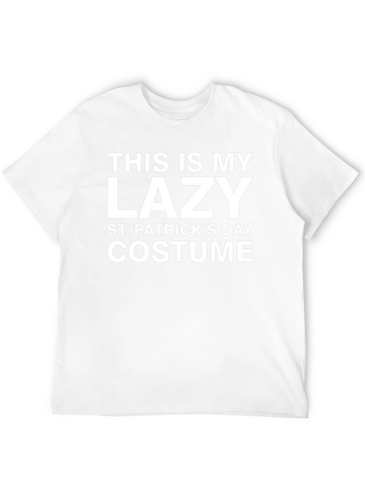 Lazy St. Patricks Day Costume T-Shirt