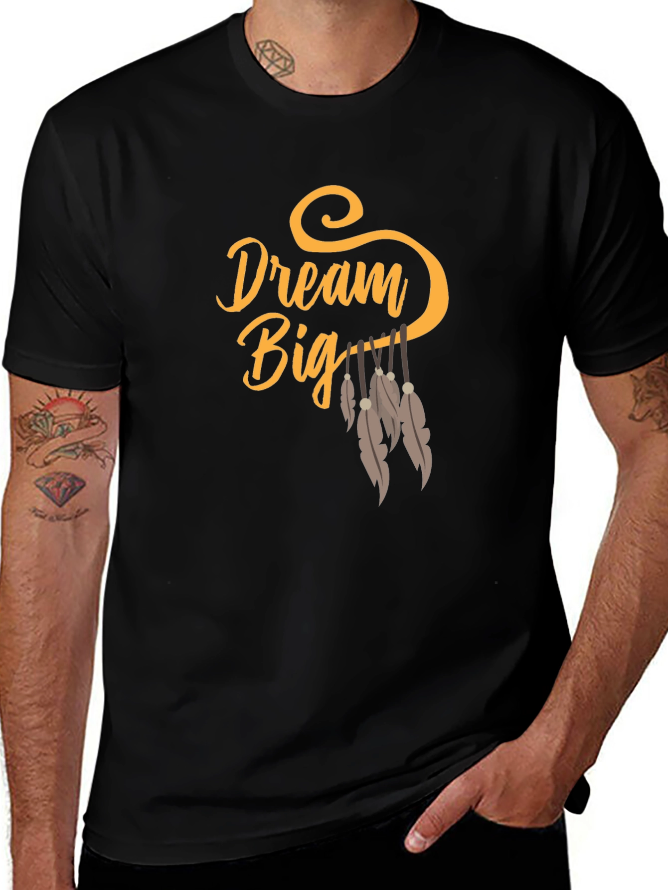 Dream Big Graphic Tee - Casual Comfort