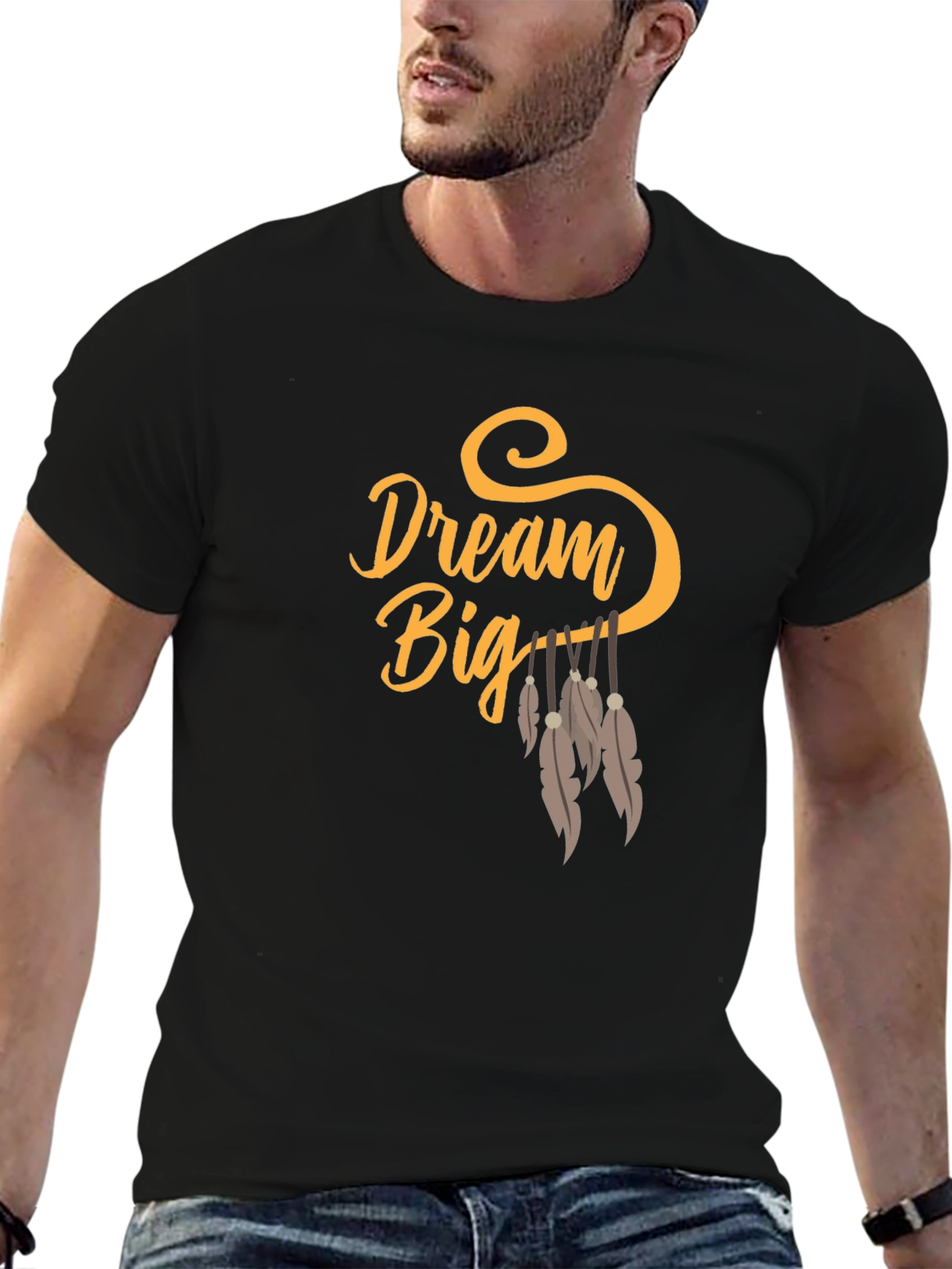 Dream Big Graphic Tee - Casual Comfort