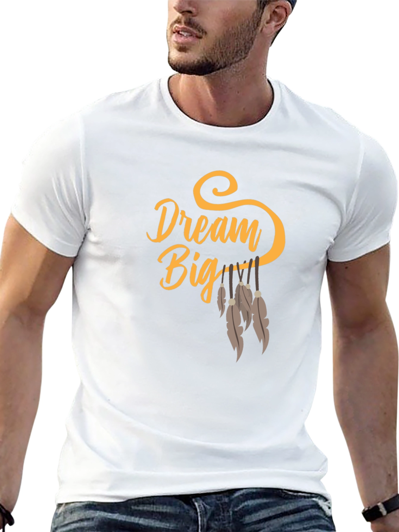 Dream Big Graphic Tee - Casual Comfort