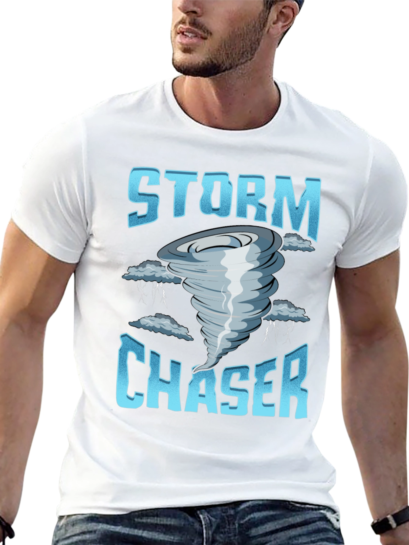 Storm Chaser Graphic T-Shirt - Weather Enthusiast Tee
