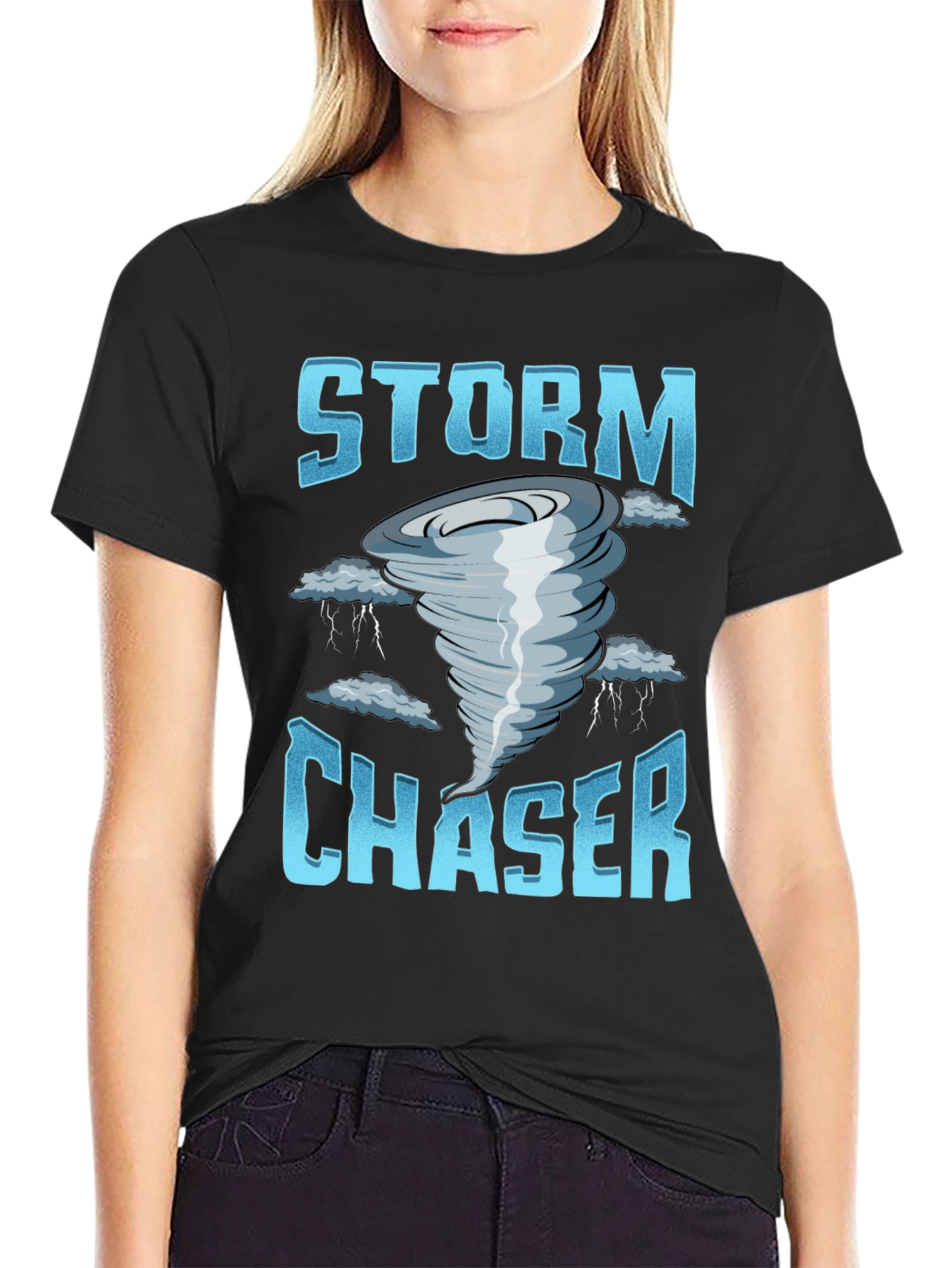 Storm Chaser Graphic T-Shirt - Weather Enthusiast Tee