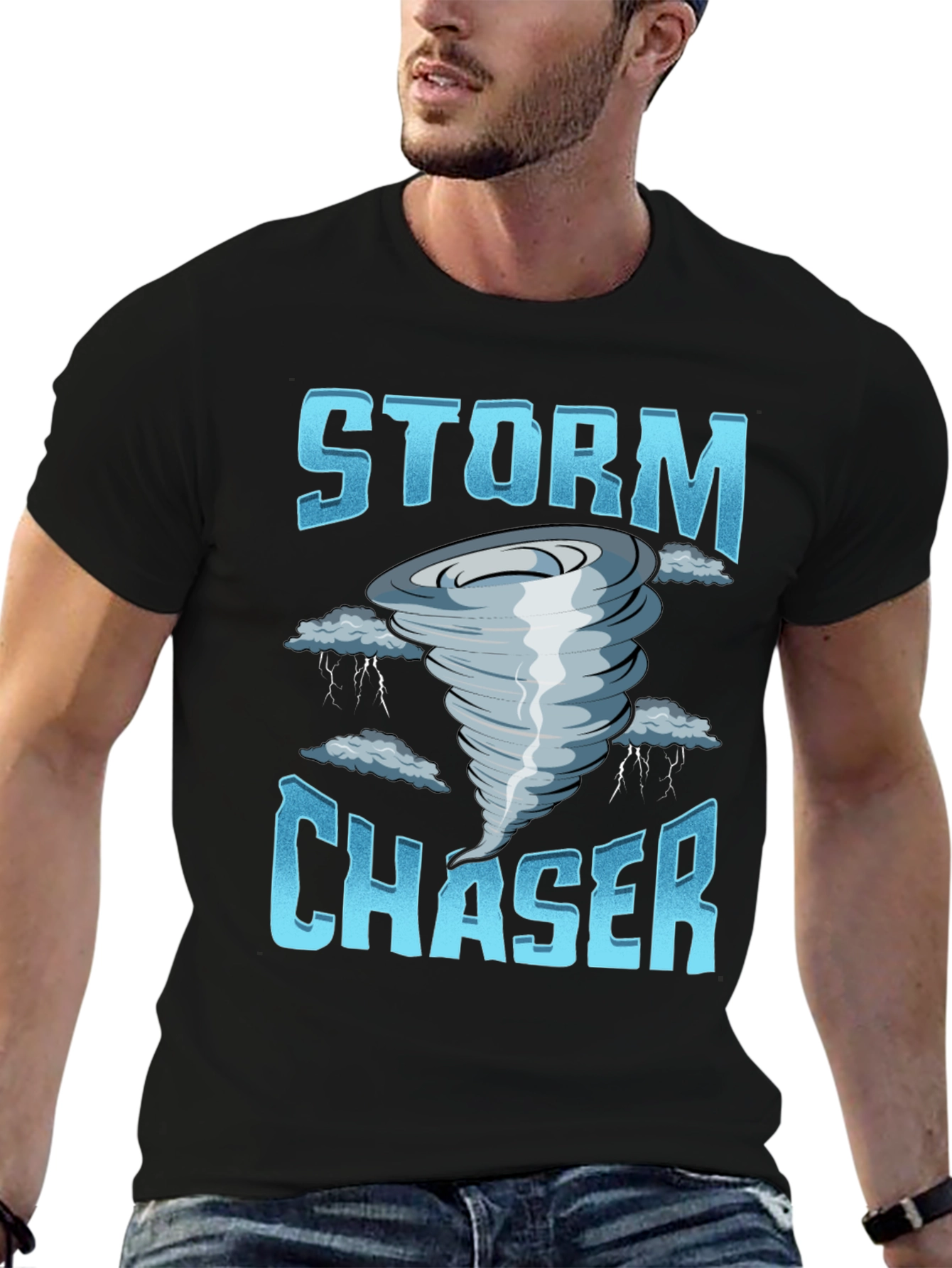 Storm Chaser Graphic T-Shirt - Weather Enthusiast Tee