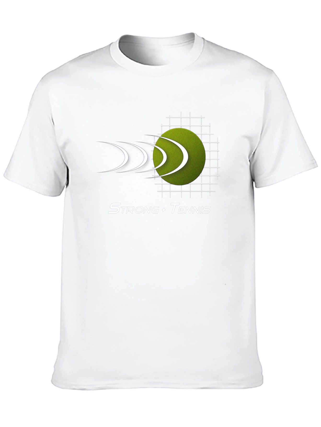 Strong Tennis Black T-Shirt