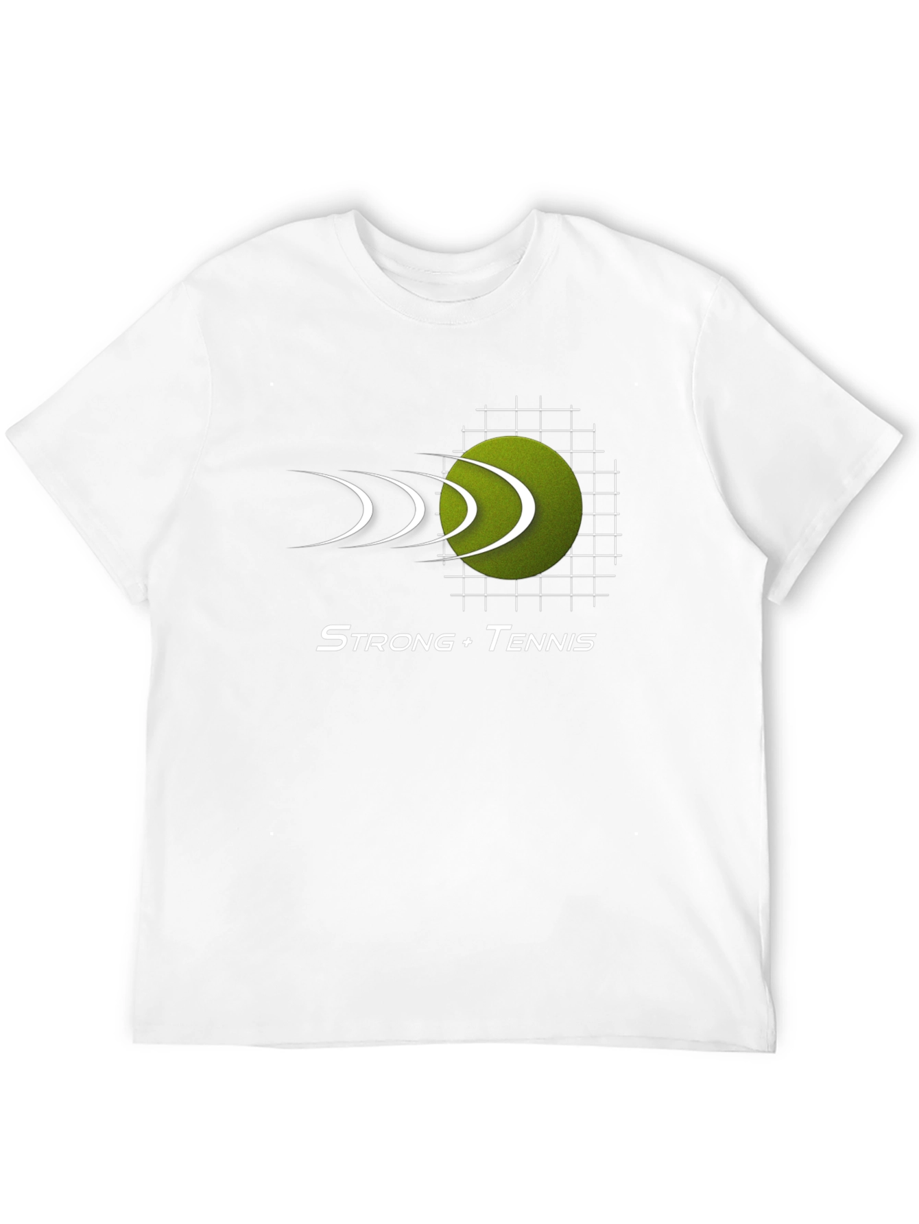 Strong Tennis Black T-Shirt