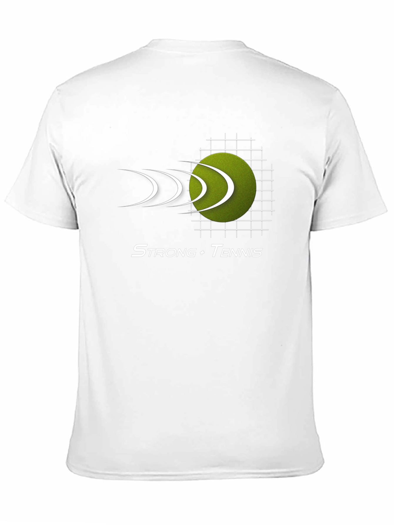 Strong Tennis Black T-Shirt