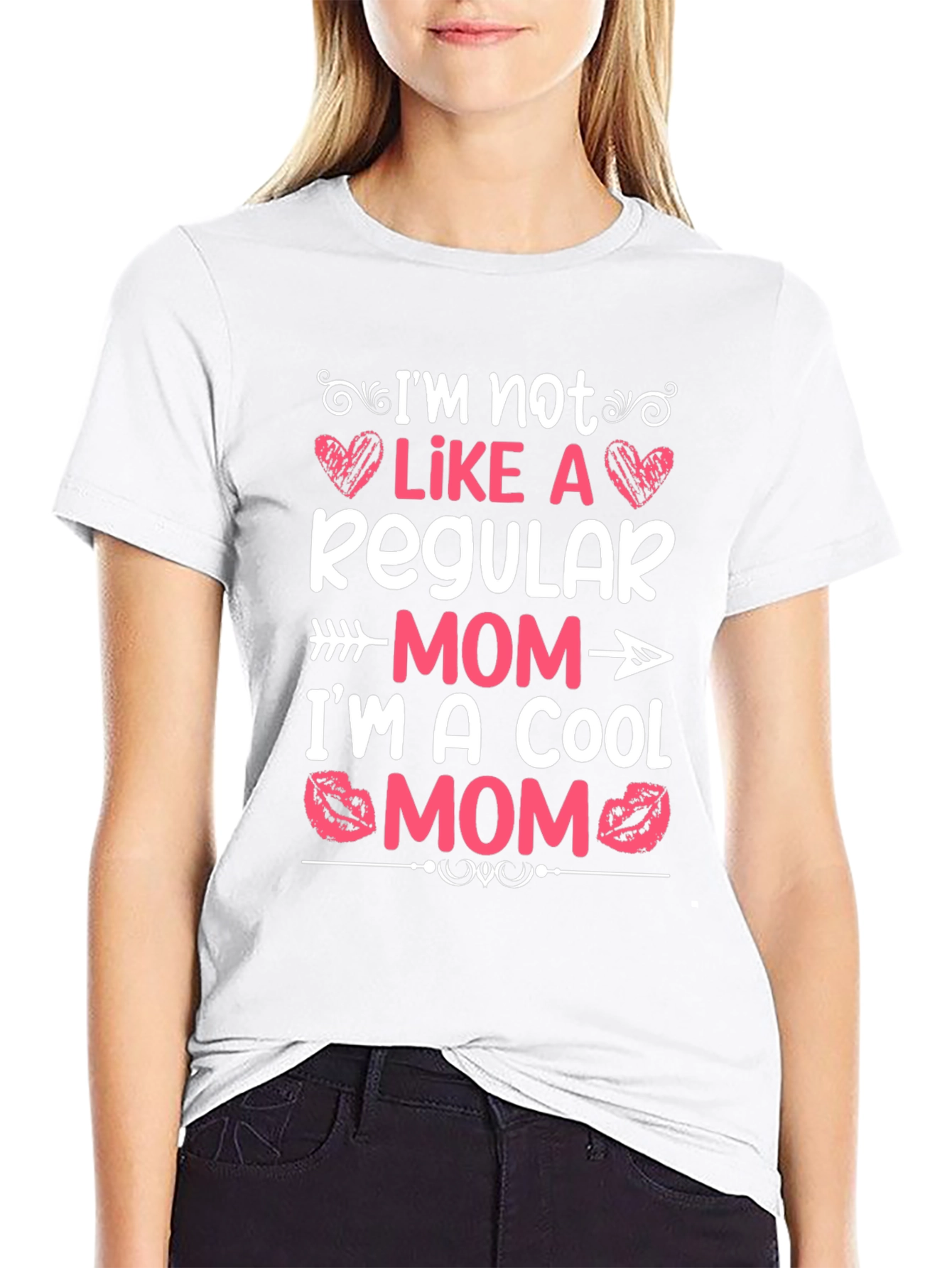 Cool Mom Graphic Tee - Novelty T-Shirt
