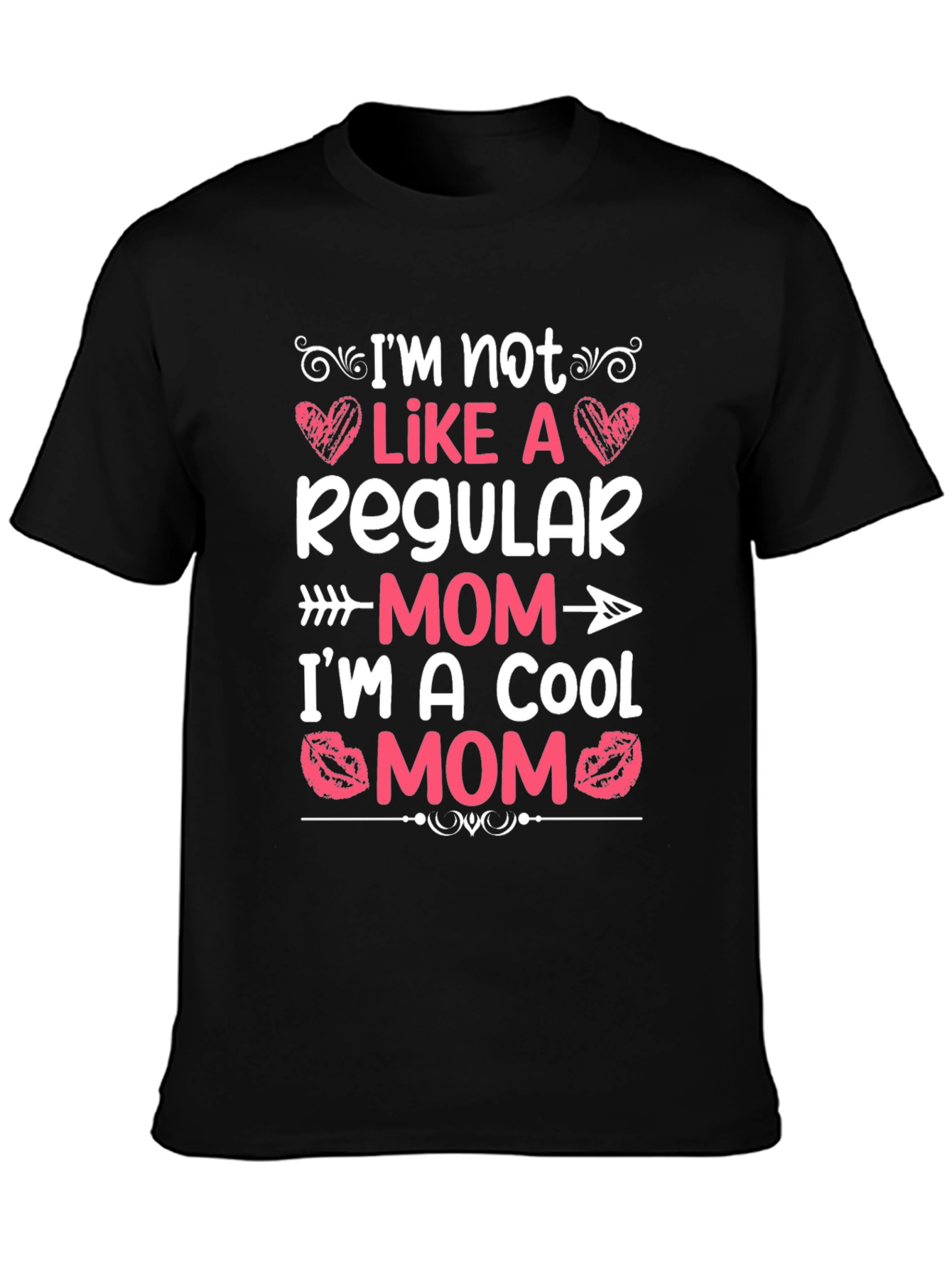 Cool Mom Graphic Tee - Novelty T-Shirt