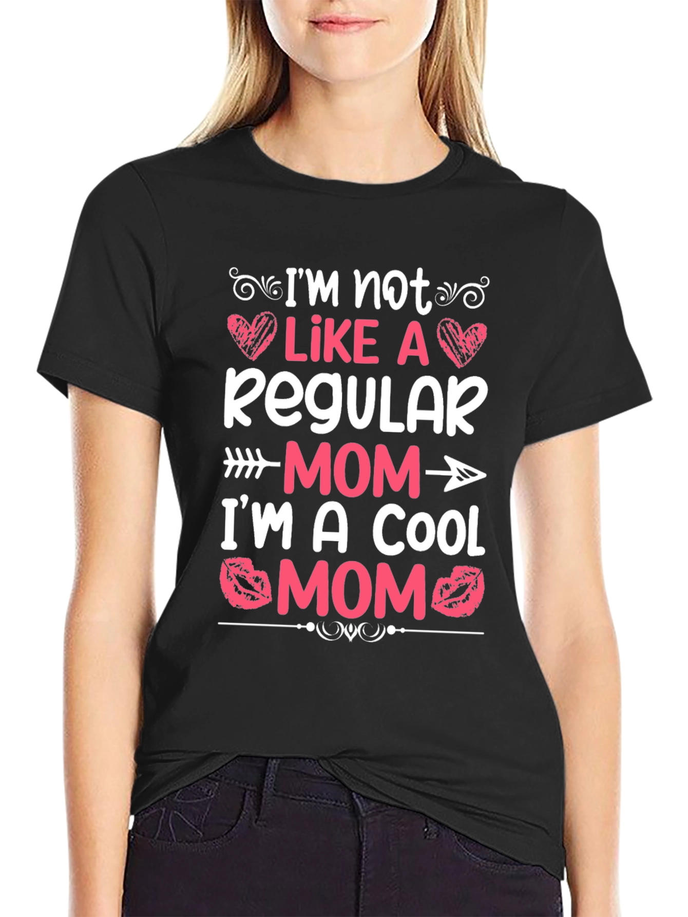Cool Mom Graphic Tee - Novelty T-Shirt