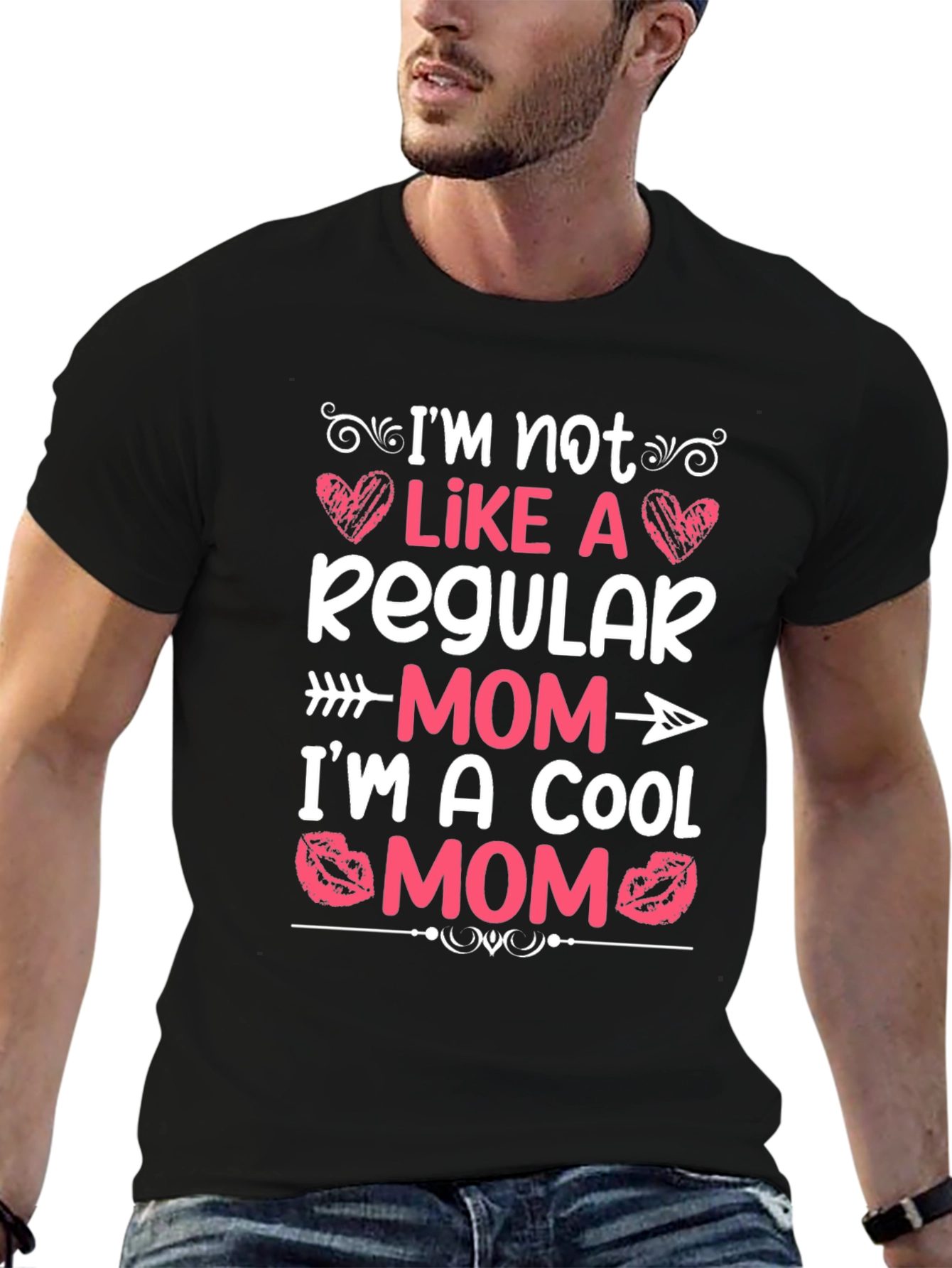 Cool Mom Graphic Tee - Novelty T-Shirt