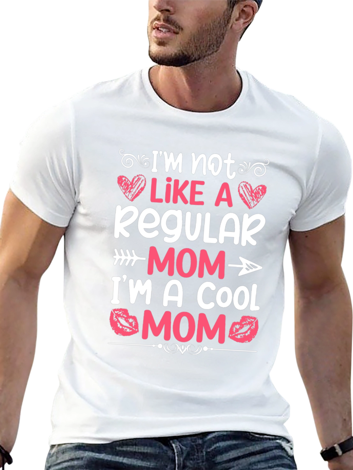 Cool Mom Graphic Tee - Novelty T-Shirt
