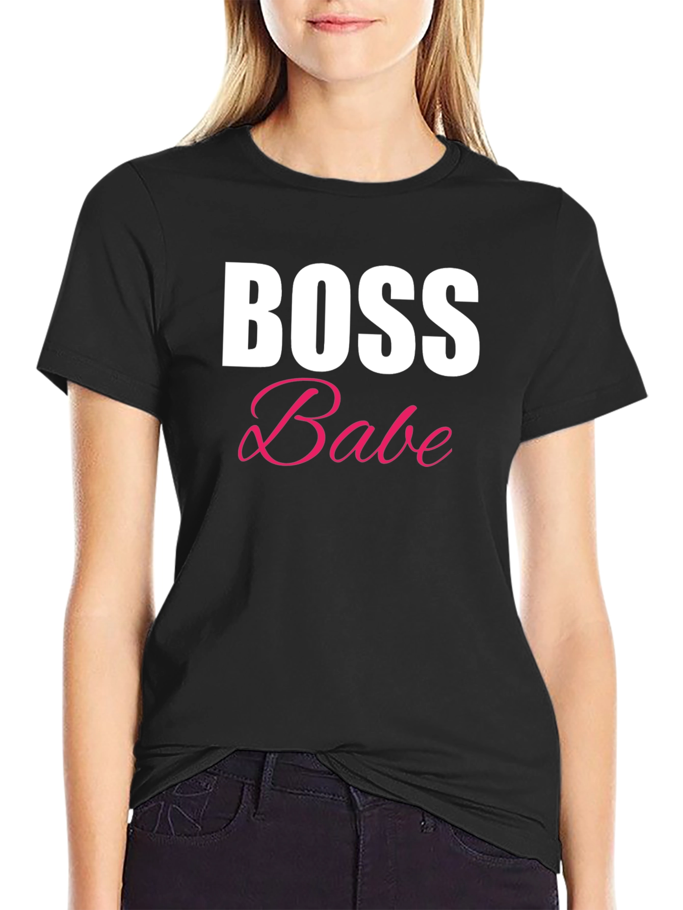 Boss Babe Graphic T-Shirt - Black
