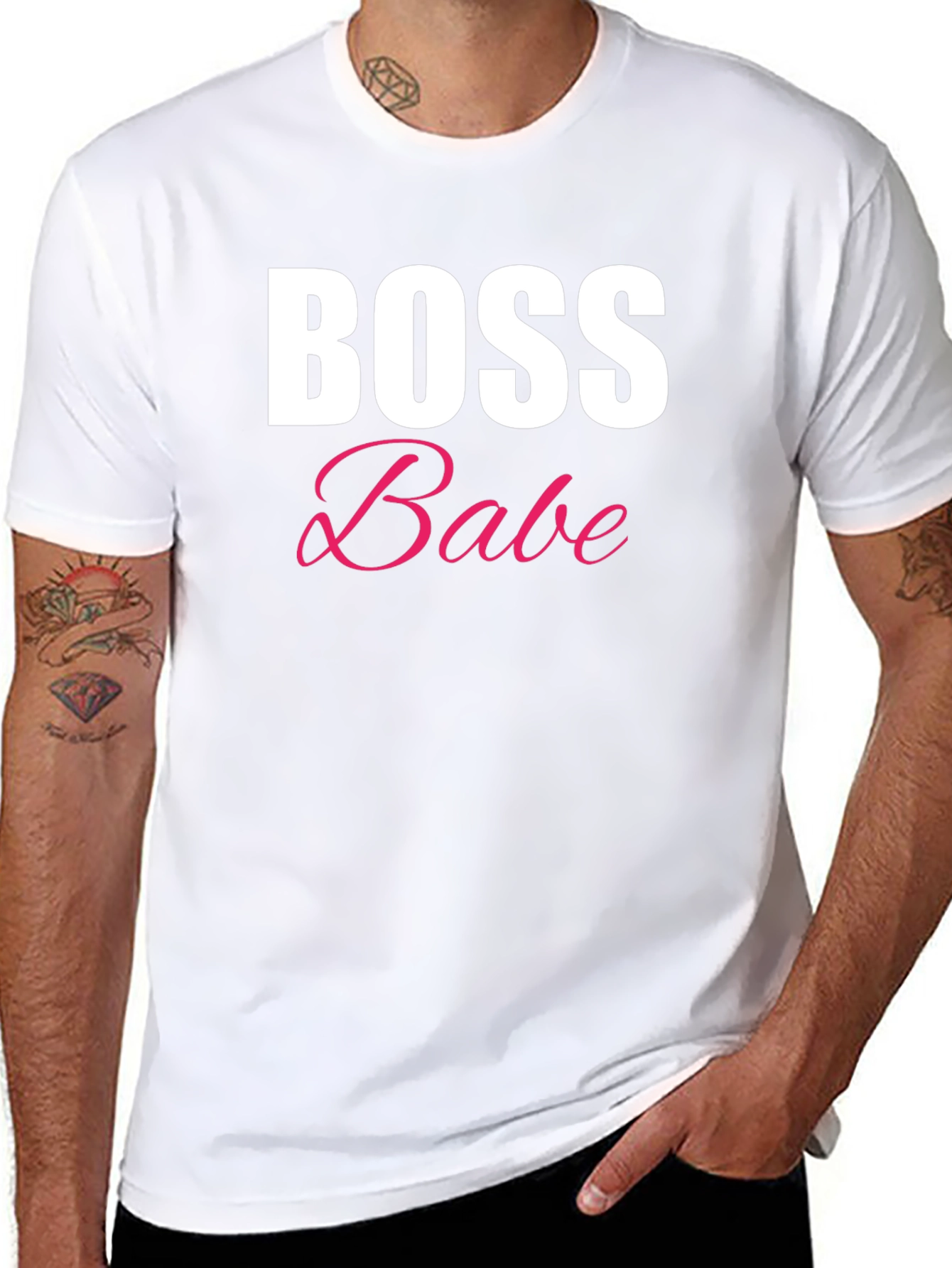 Boss Babe Graphic T-Shirt - Black