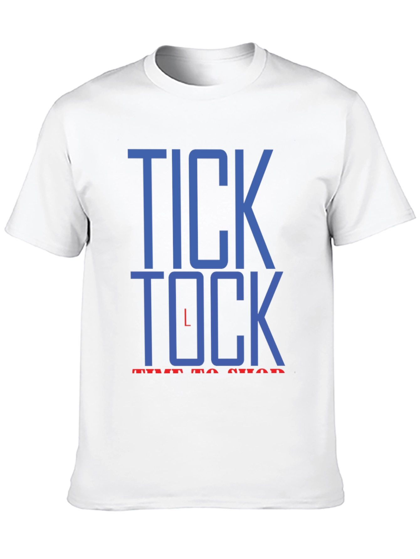 Tick Tock Time to Shop Graphic T-Shirt