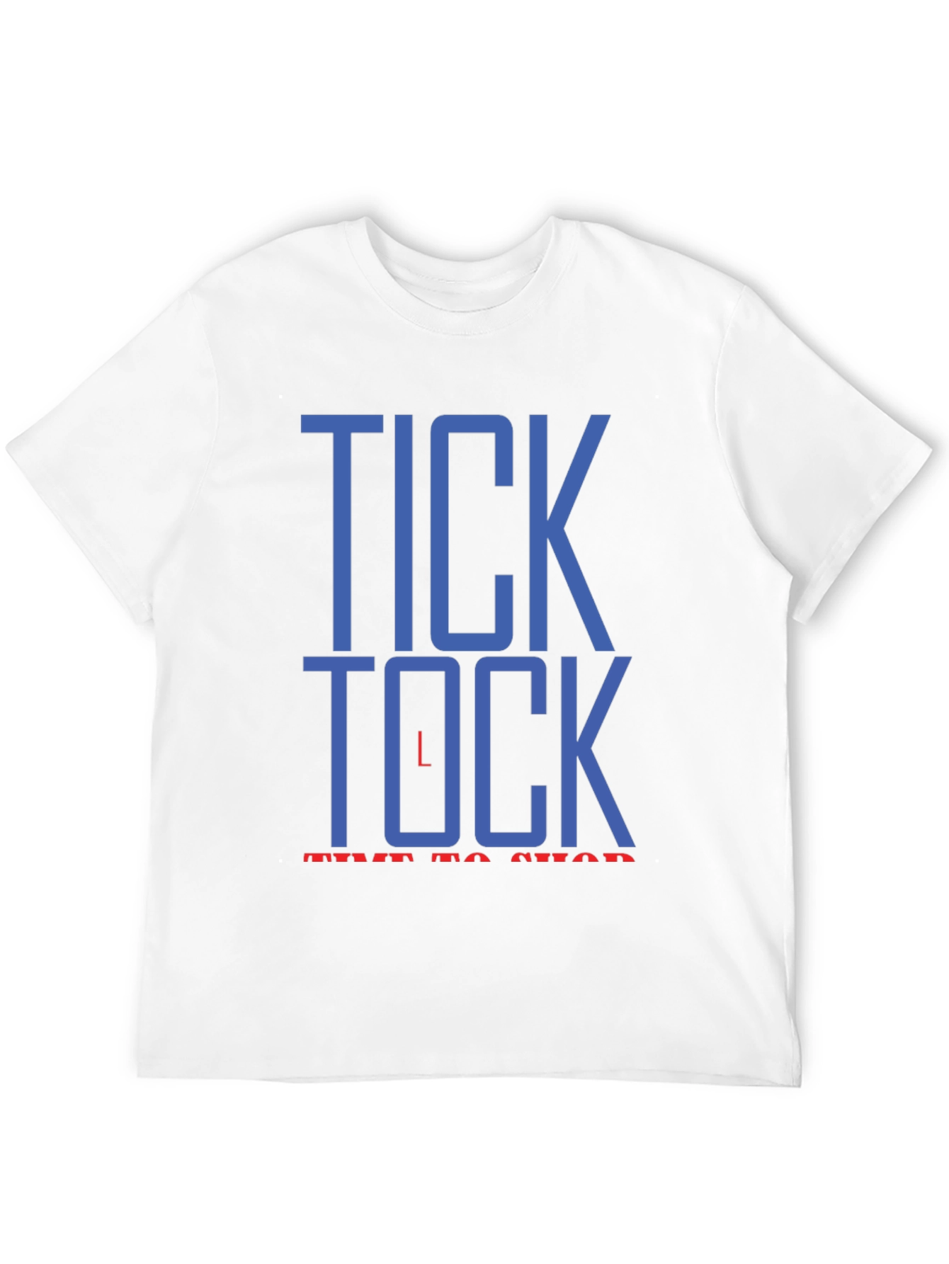 Tick Tock Time to Shop Graphic T-Shirt