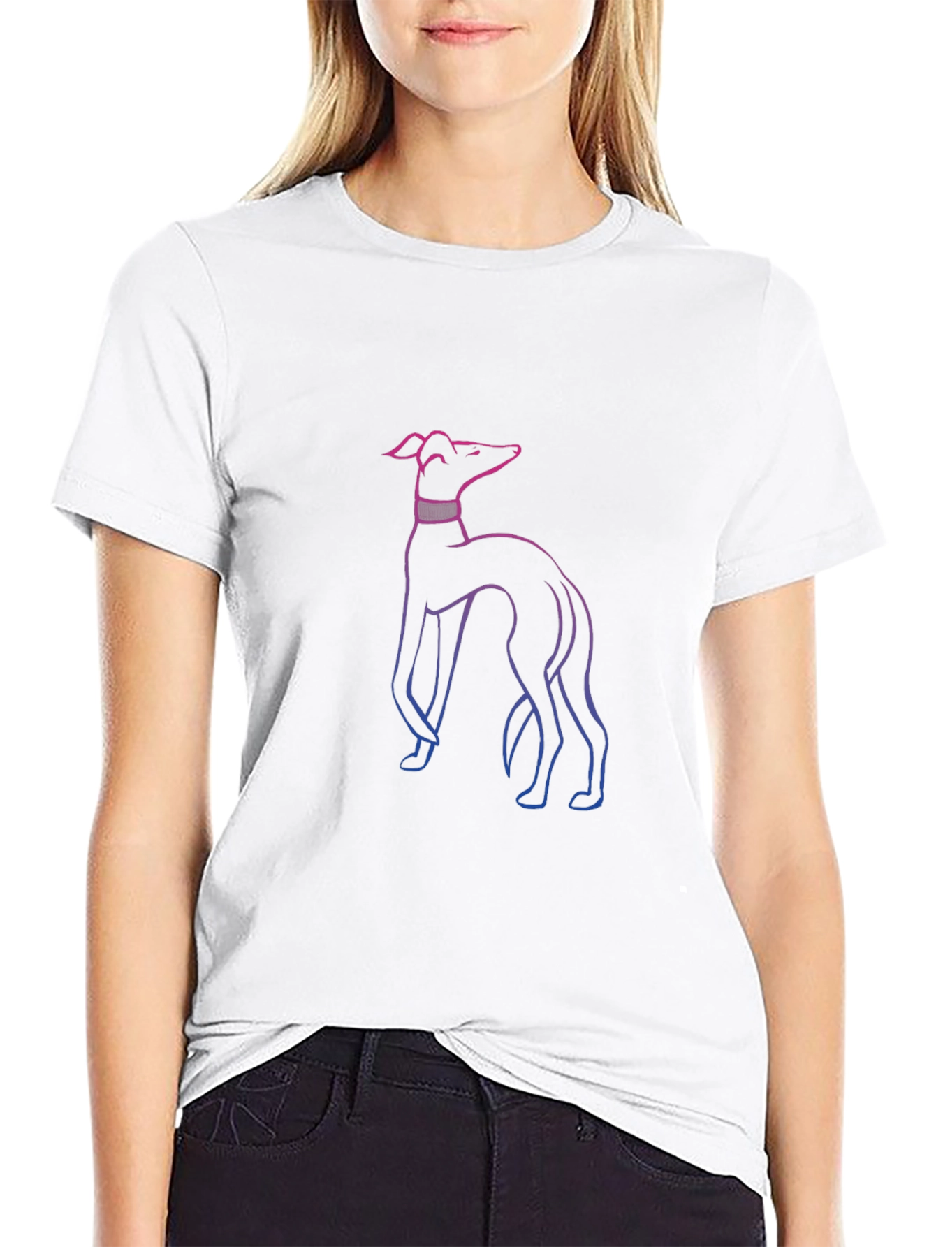 Bisexual Greyhound Graphic Tee - Stylish Comfort