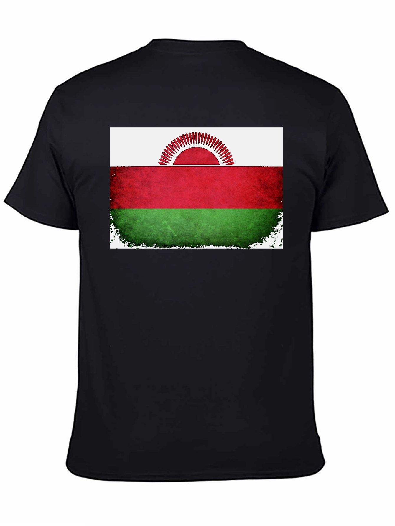 Malawi Flag Graphic T-Shirt