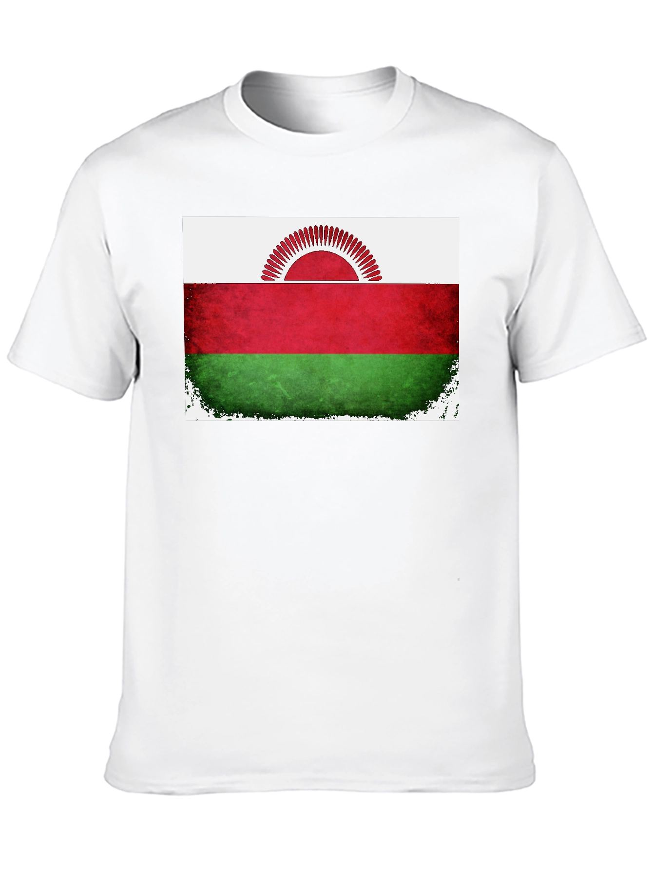 Malawi Flag Graphic T-Shirt