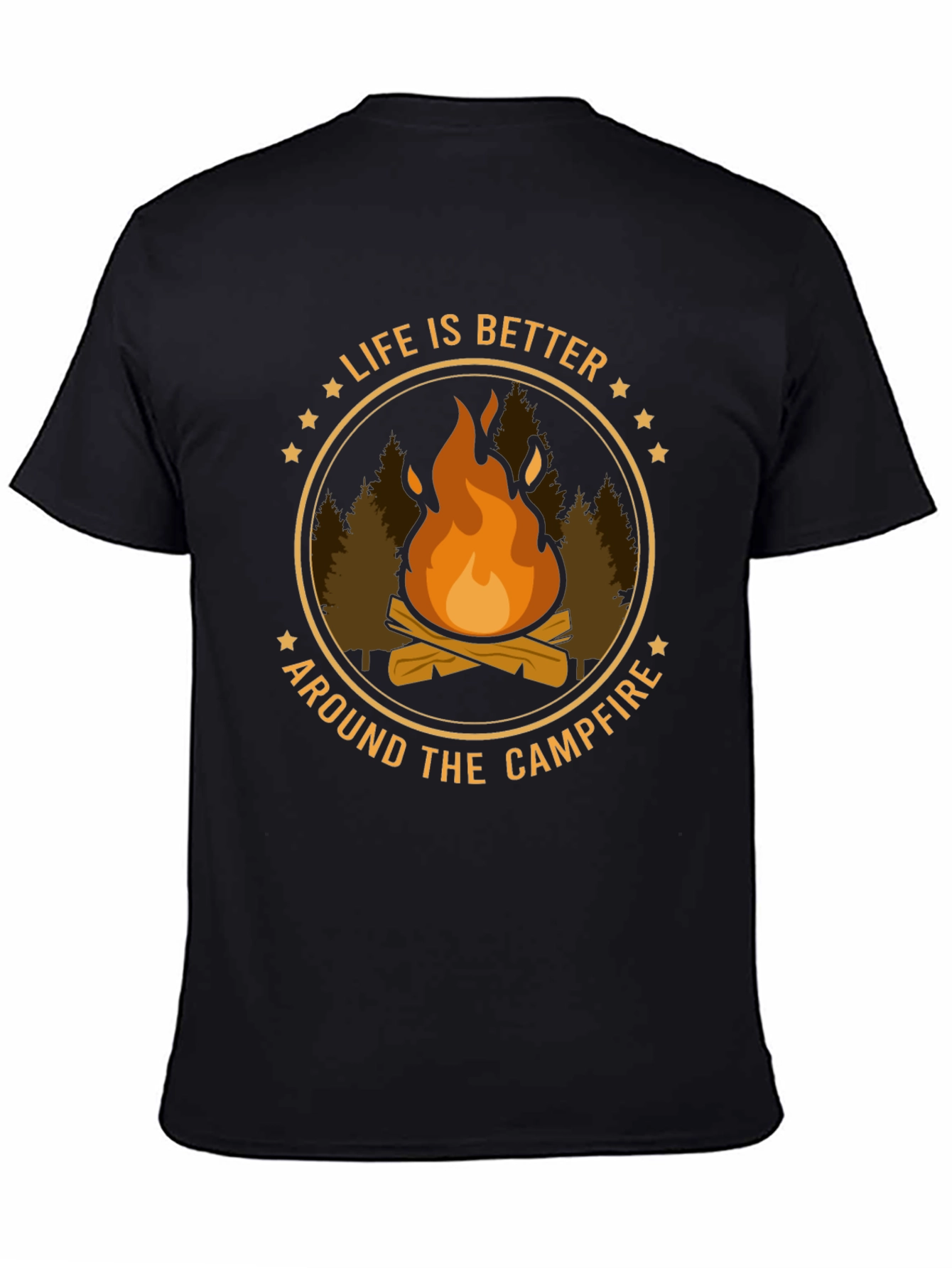 Life Is Better Around The Campfire Graphic Tee