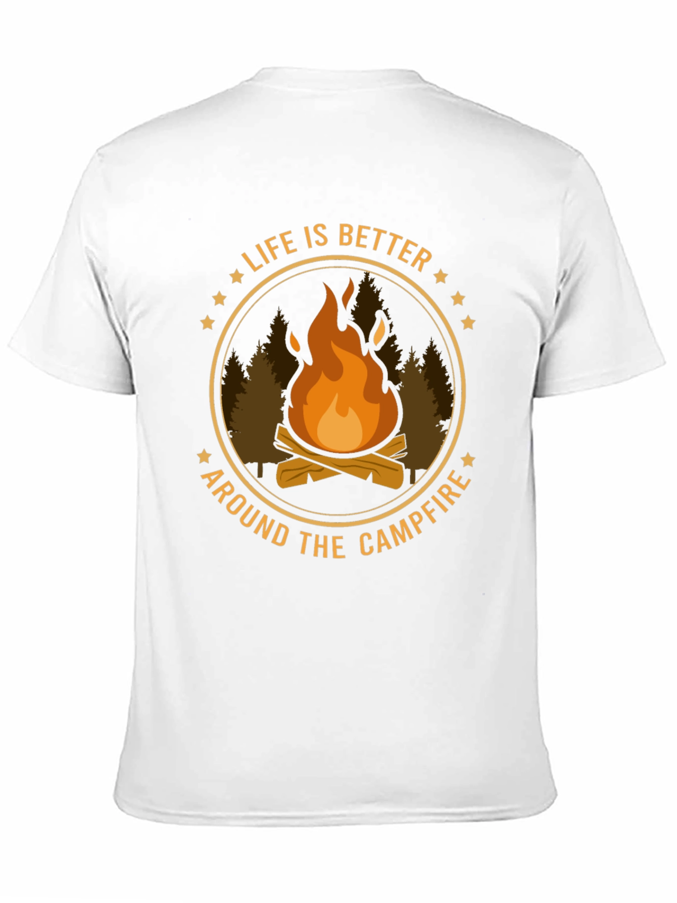 Life Is Better Around The Campfire Graphic Tee