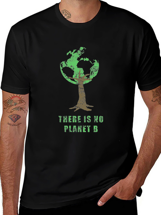 Earth Tree Graphic T-Shirt - There is No Planet B
