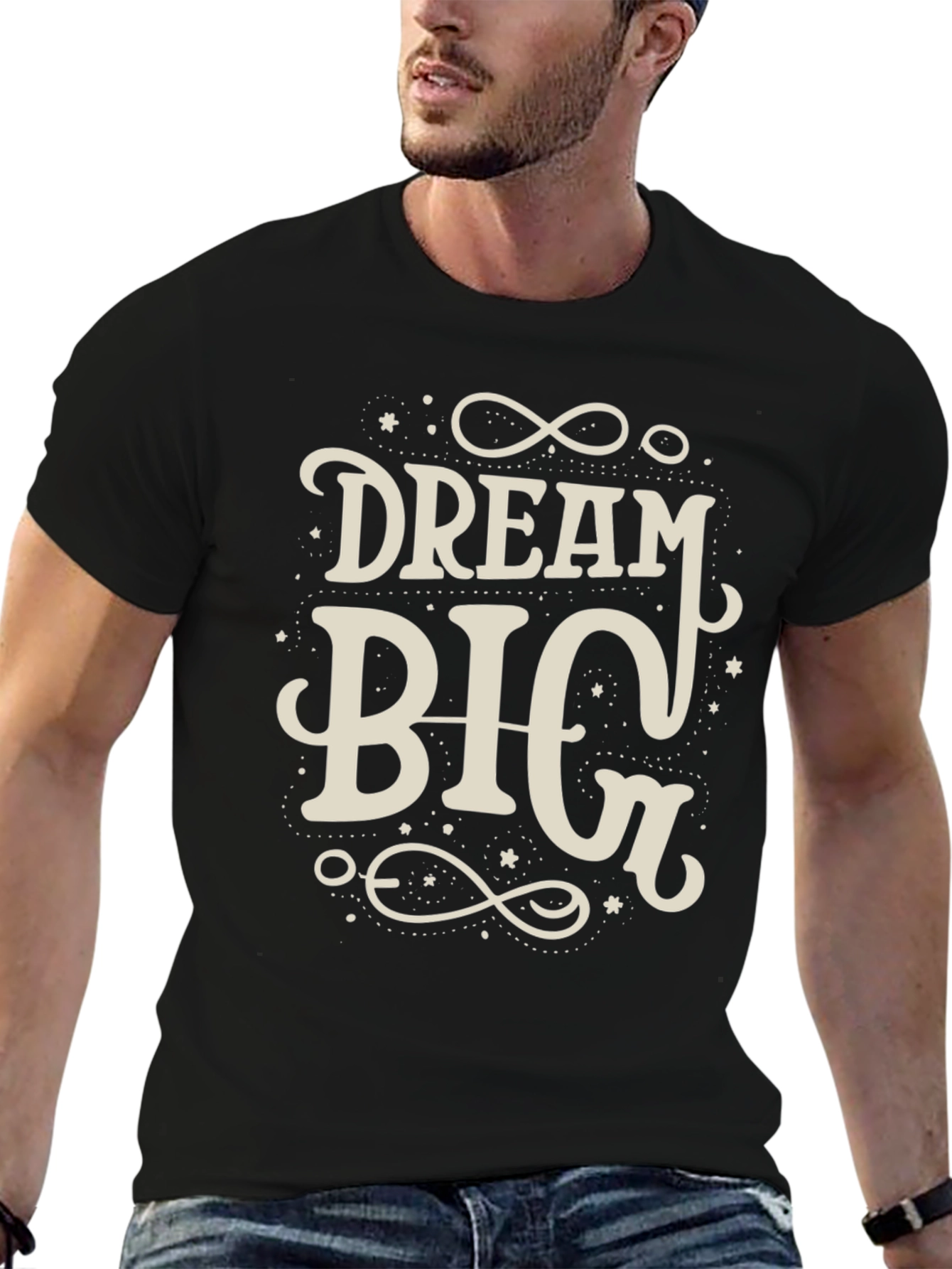 Dream Big Black T-Shirt