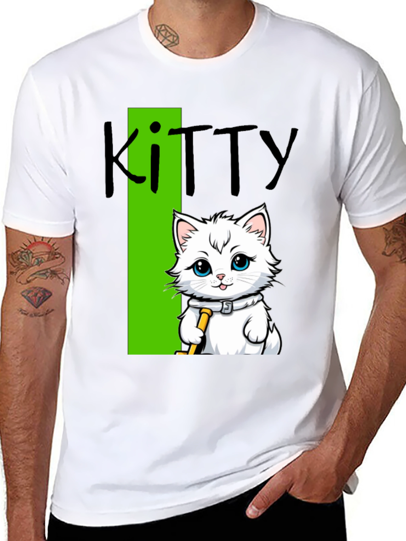 Kitty Cat T-Shirt - Fun Novelty Tee