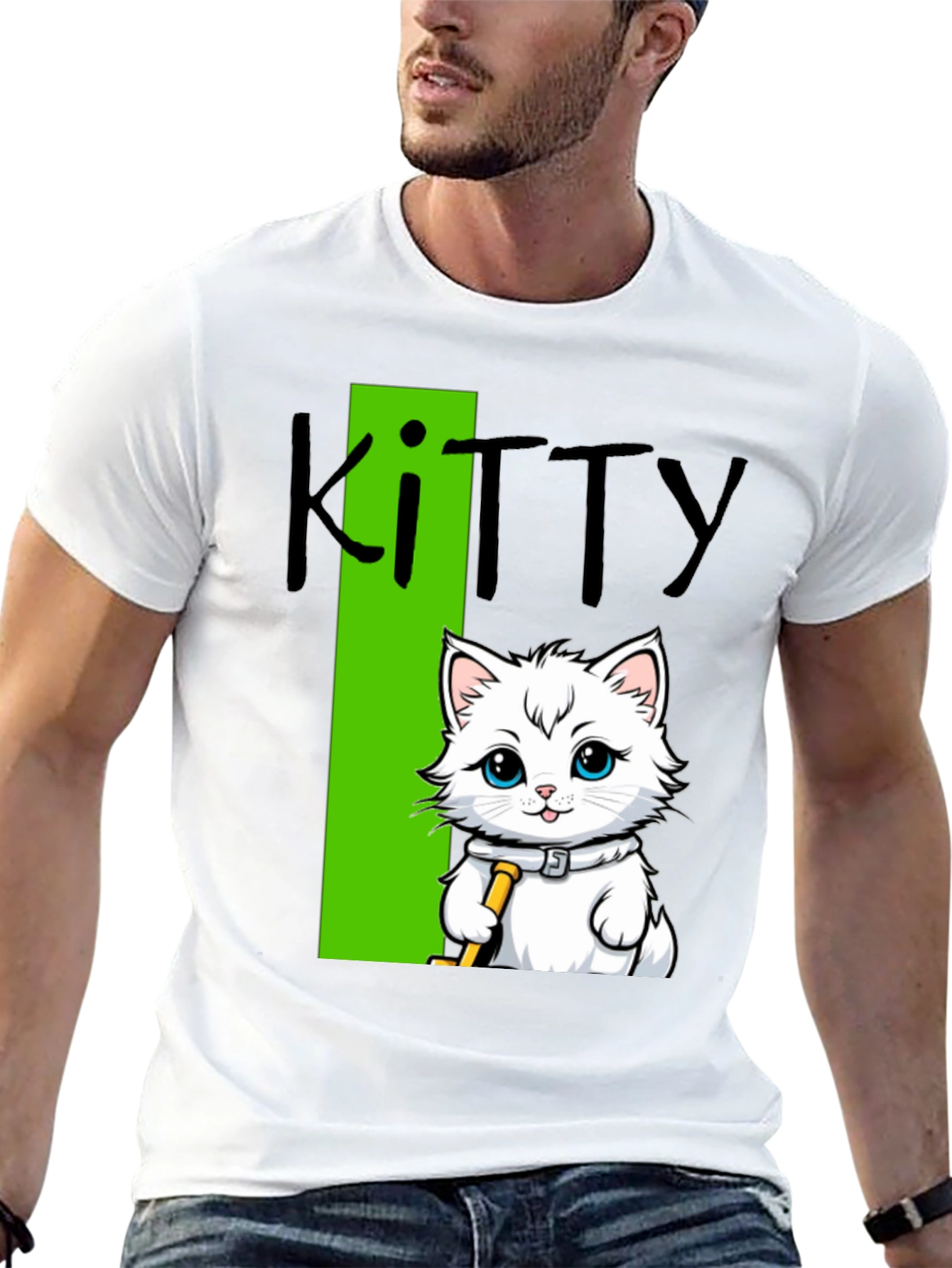 Kitty Cat T-Shirt - Fun Novelty Tee