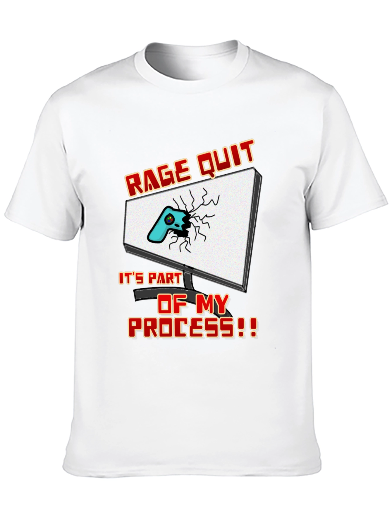 Rage Quit T-Shirt - Funny Gamer Tee