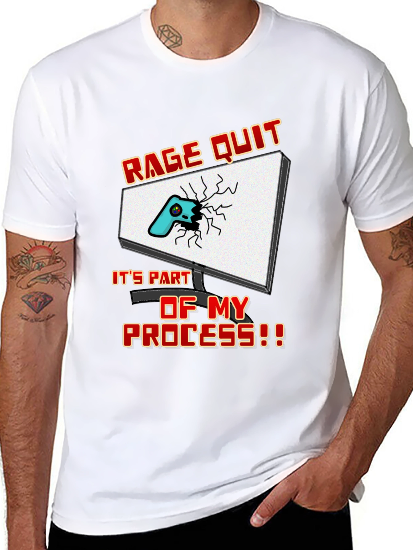 Rage Quit T-Shirt - Funny Gamer Tee
