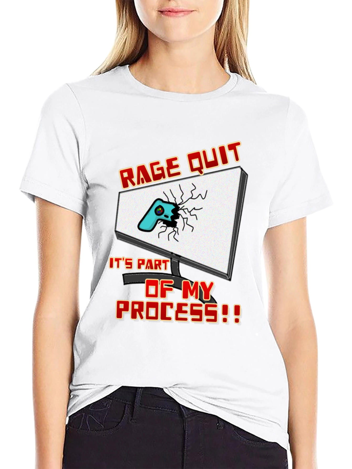 Rage Quit T-Shirt - Funny Gamer Tee