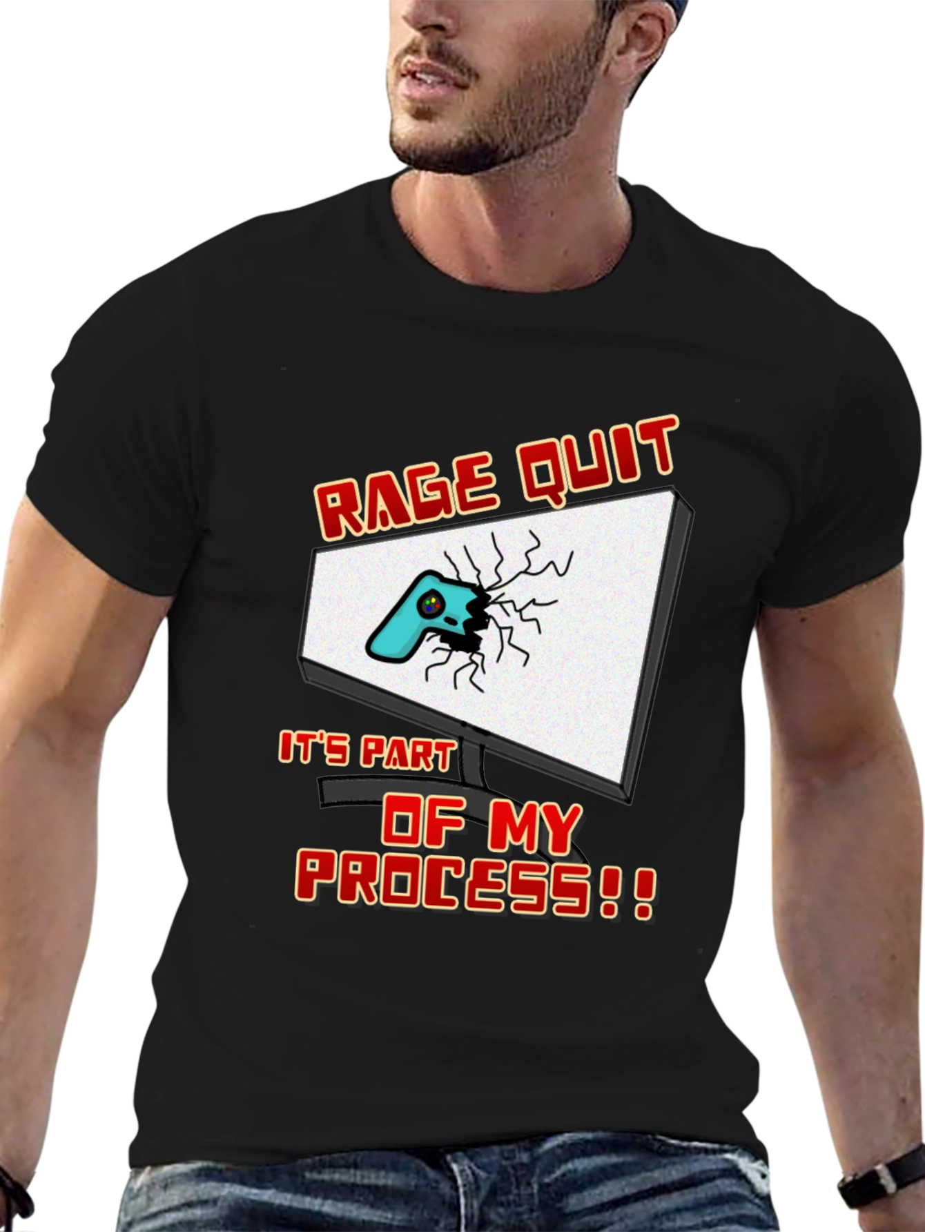 Rage Quit T-Shirt - Funny Gamer Tee
