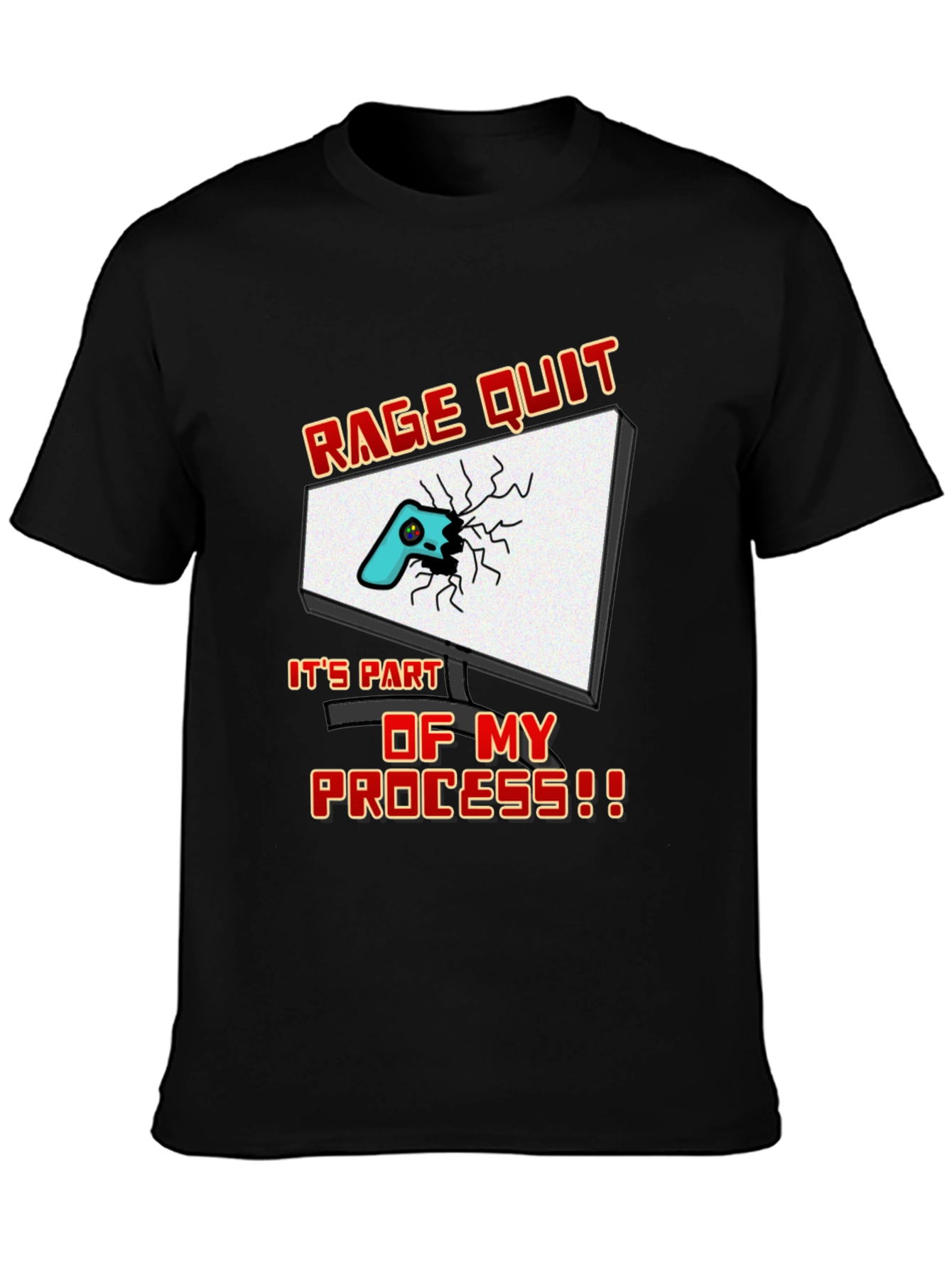 Rage Quit T-Shirt - Funny Gamer Tee