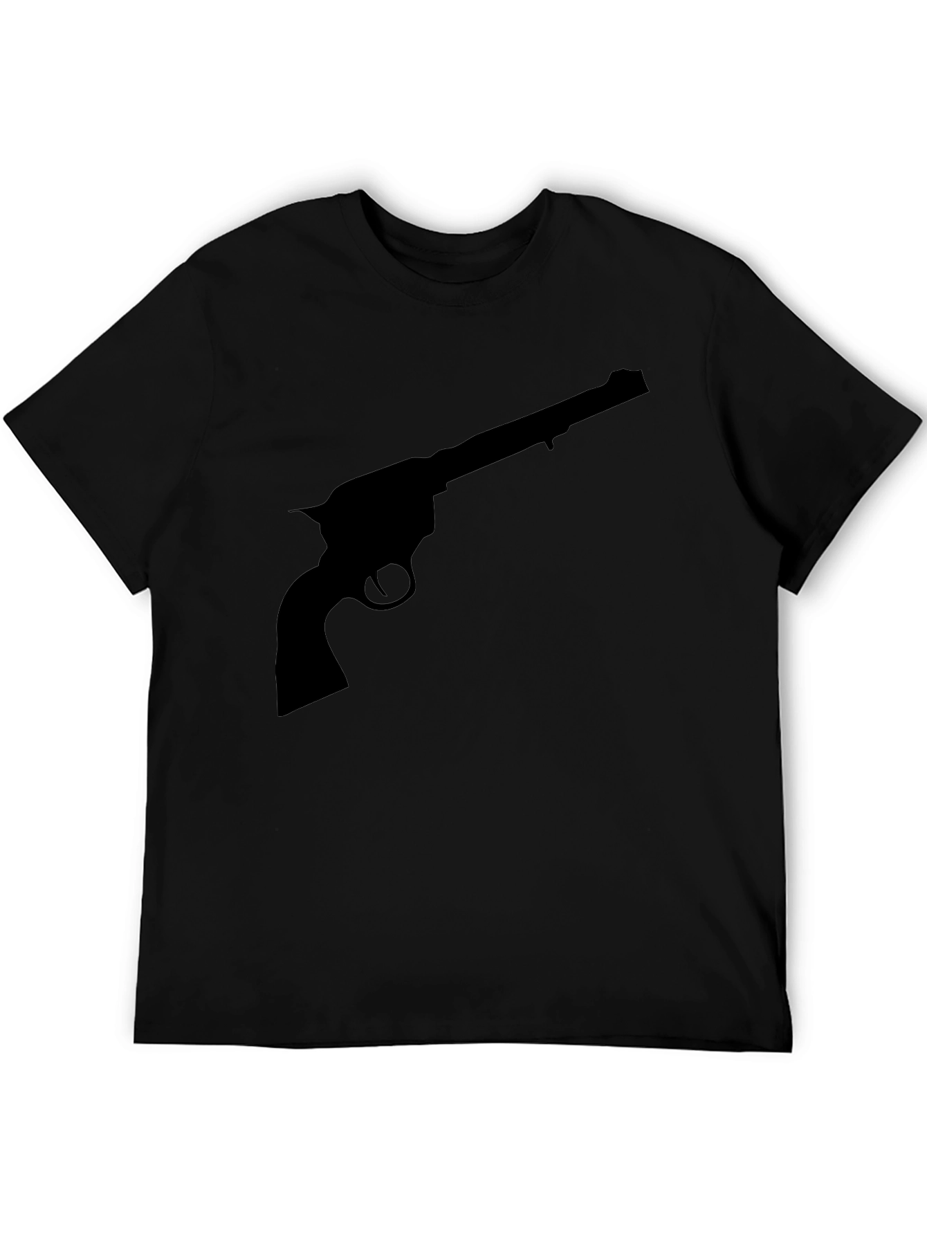 Silhouette Revolver Black T-Shirt