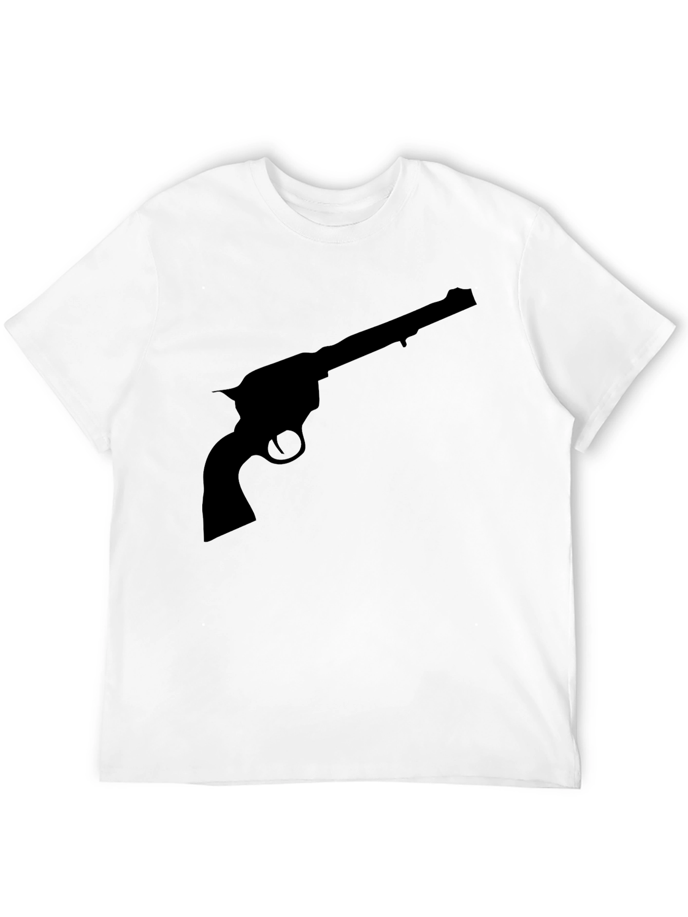 Silhouette Revolver Black T-Shirt