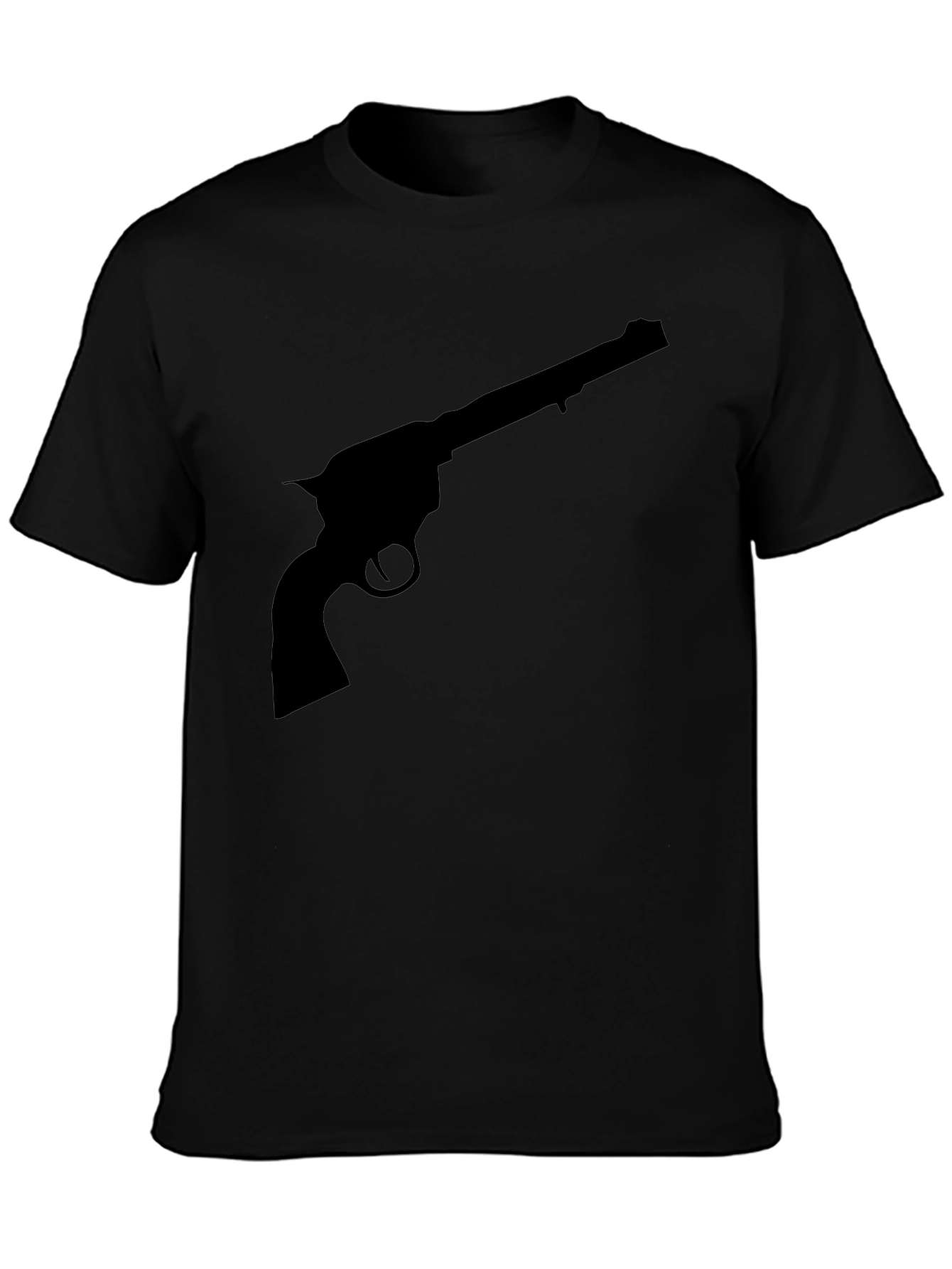 Silhouette Revolver Black T-Shirt