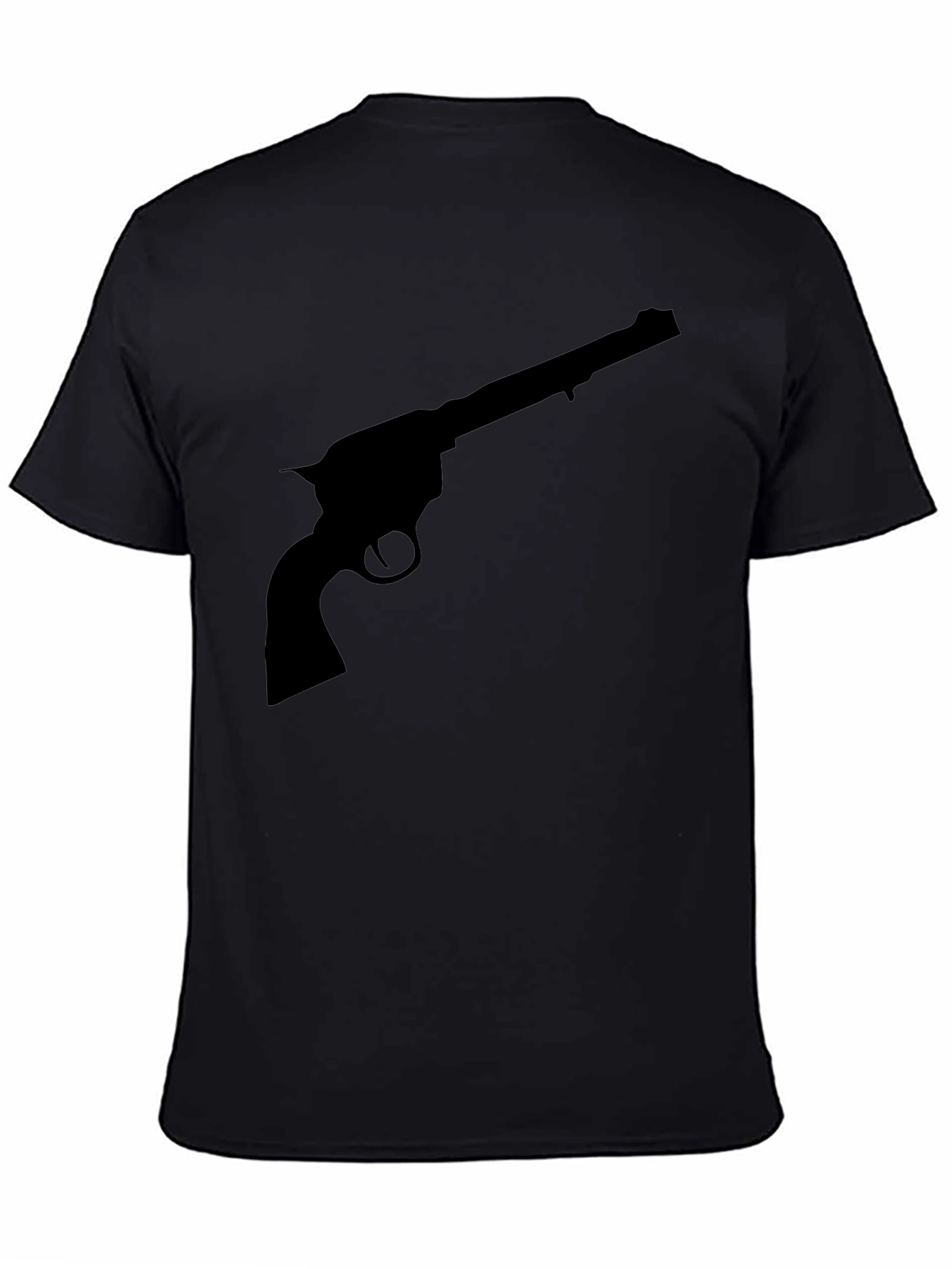 Silhouette Revolver Black T-Shirt